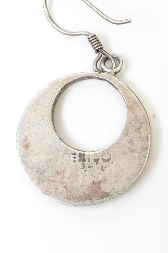 Three Pairs of Sterling Earrings