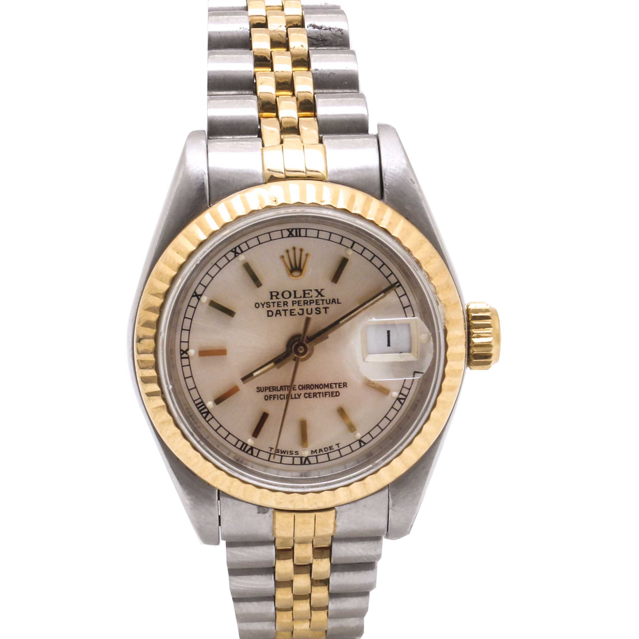 Rolex 18K Yellow Gold and Stainless Steel Watch
