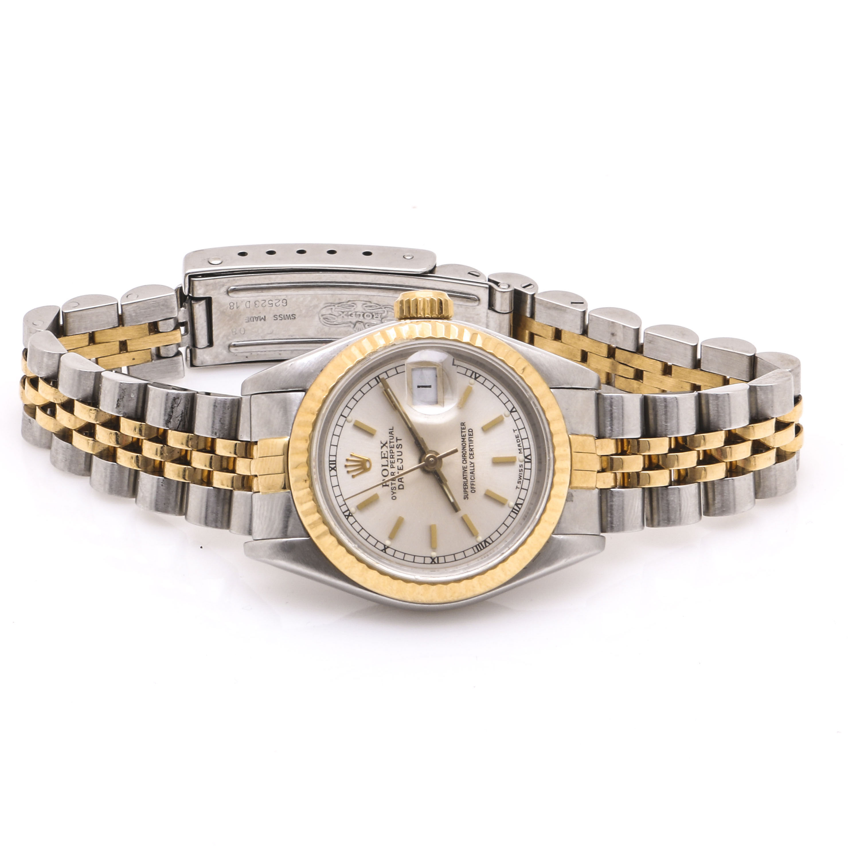 Rolex 18K Yellow Gold and Stainless Steel Watch