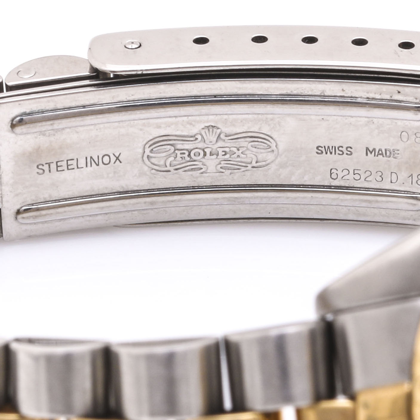 Rolex 18K Yellow Gold and Stainless Steel Watch