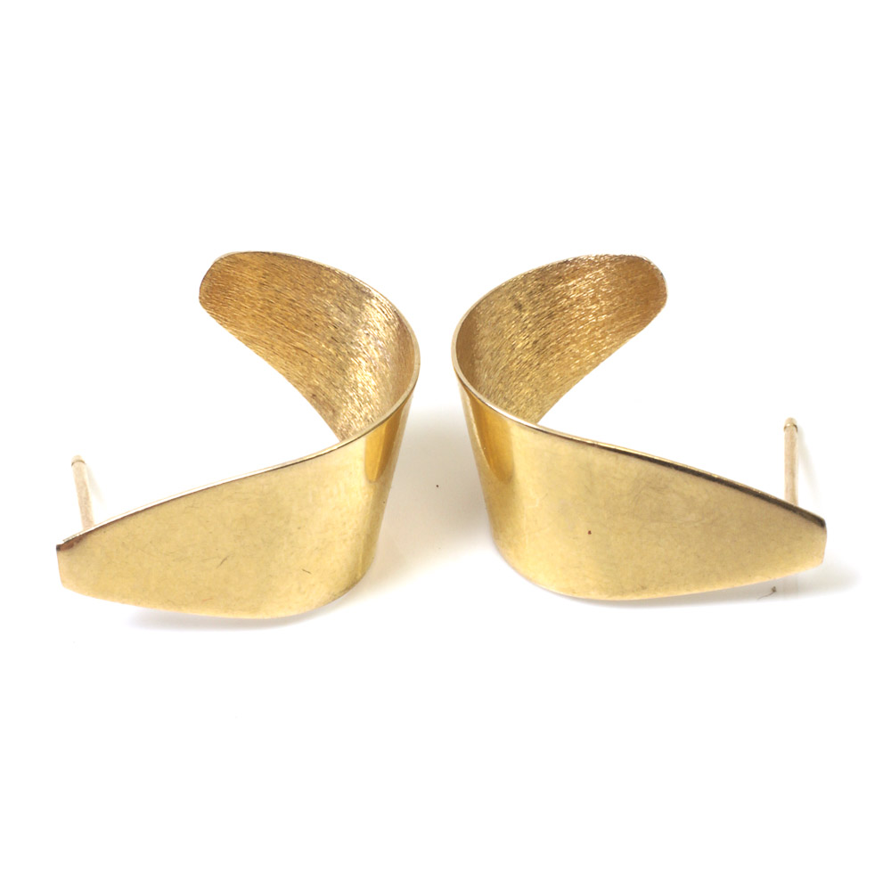 14K Yellow Gold NARCO Earrings
