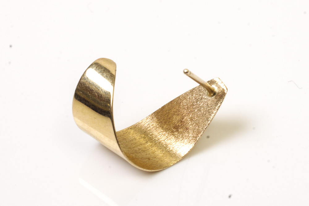 14K Yellow Gold NARCO Earrings