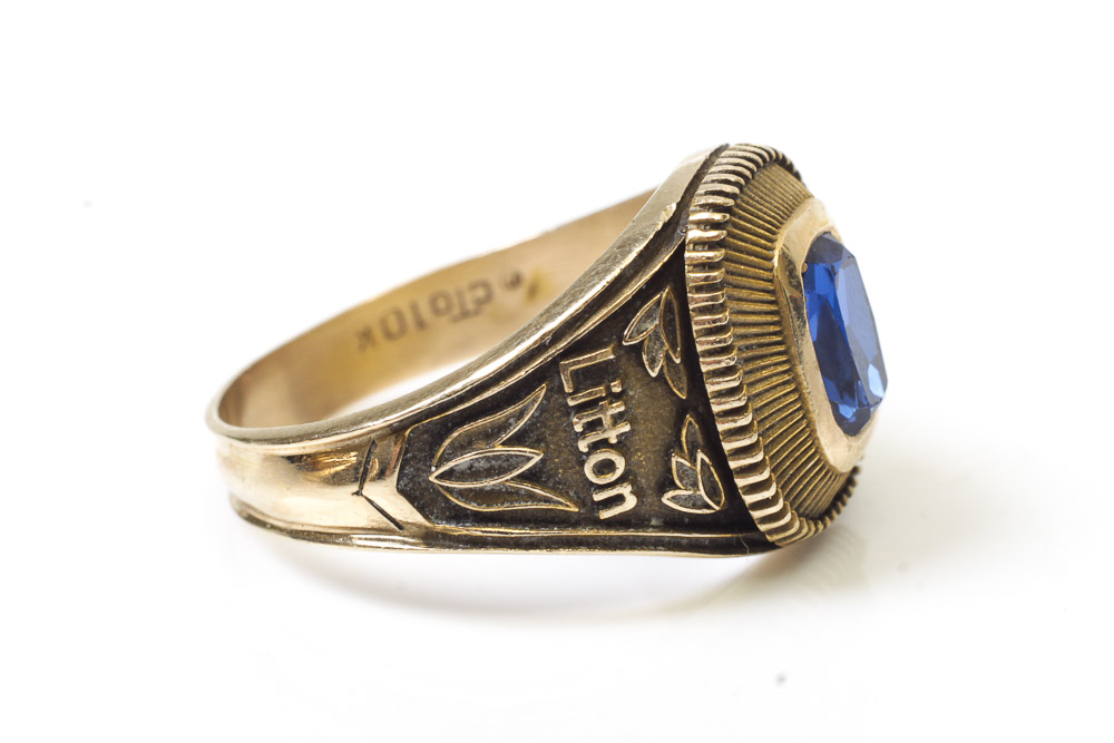 Three 10K Gold Class Rings