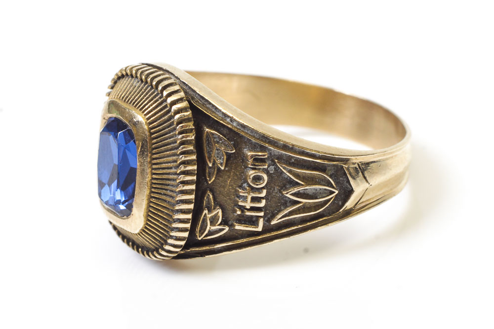 Three 10K Gold Class Rings