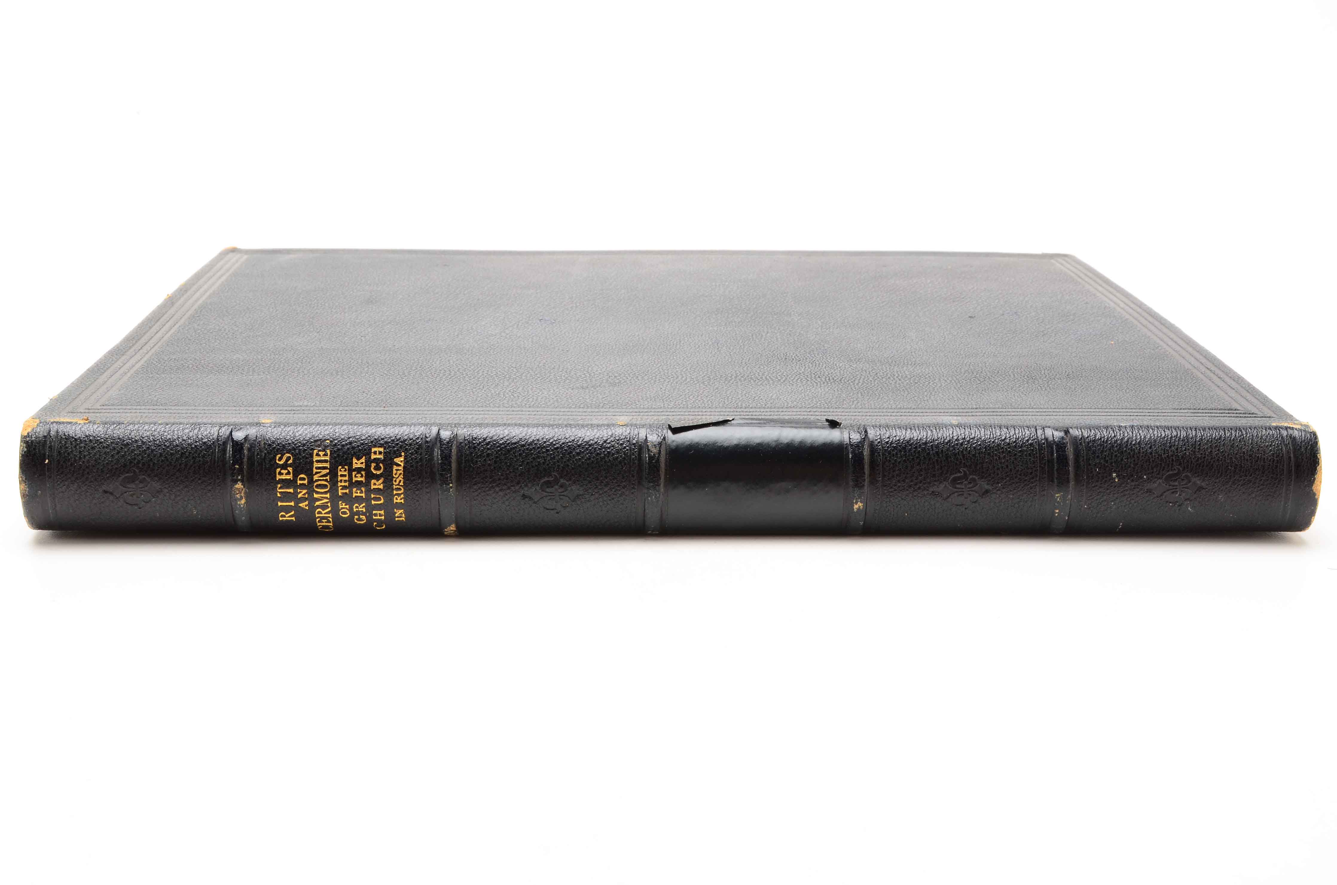 1777 "Rites of the Greek Church in Russia"