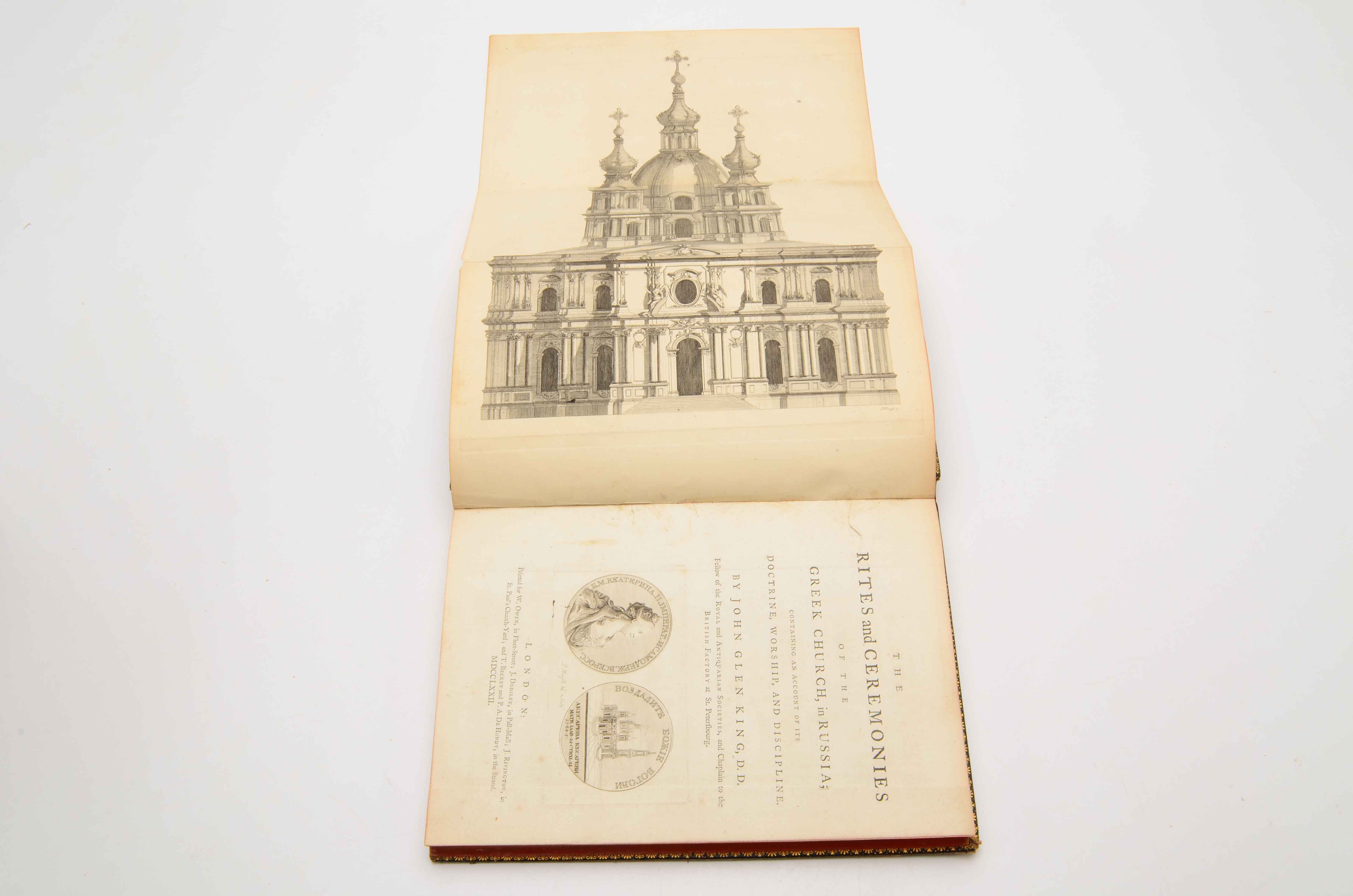 1777 "Rites of the Greek Church in Russia"