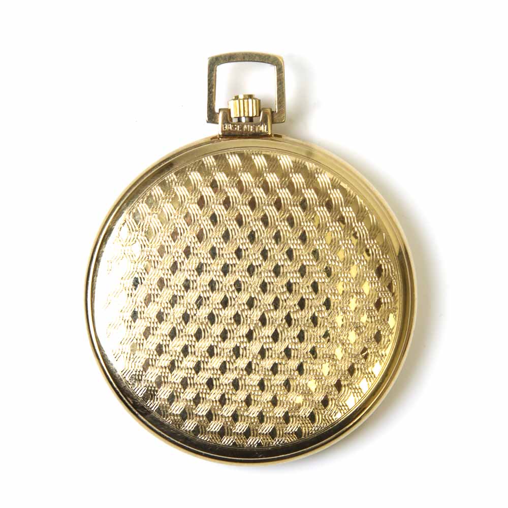 Bulova Gold Plated Pocket Watch