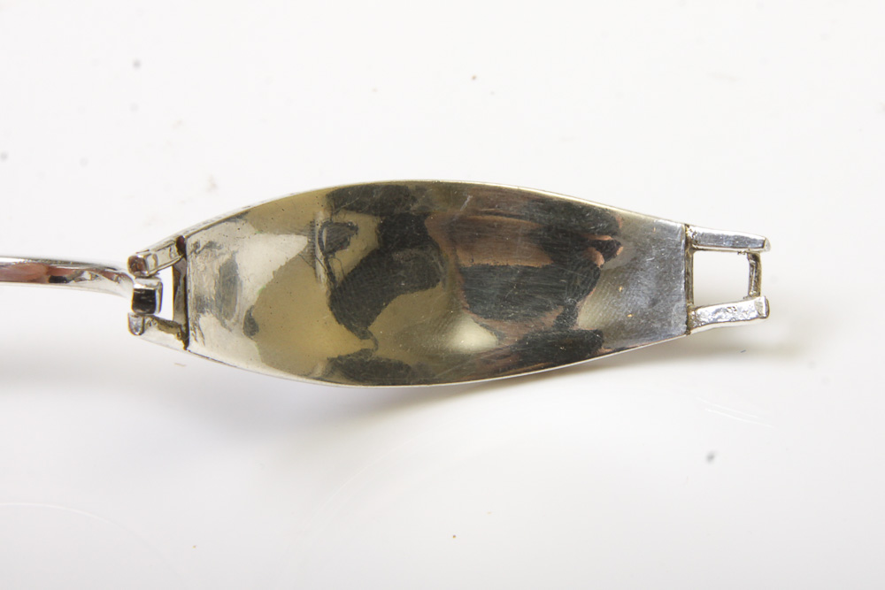 Three Silver Tone Bracelets with Stones