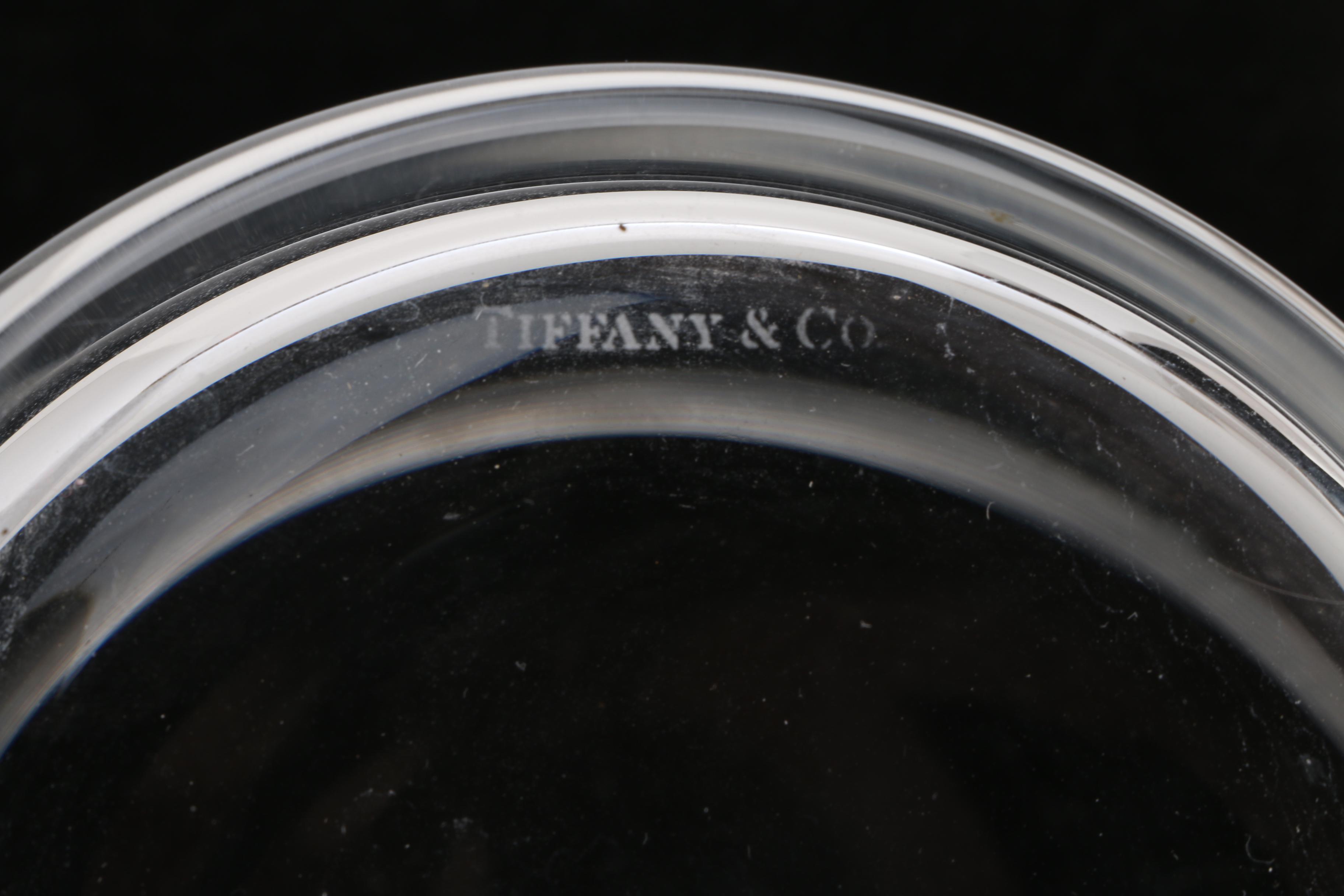 Tiffany & Co. Crystal Ice Bucket