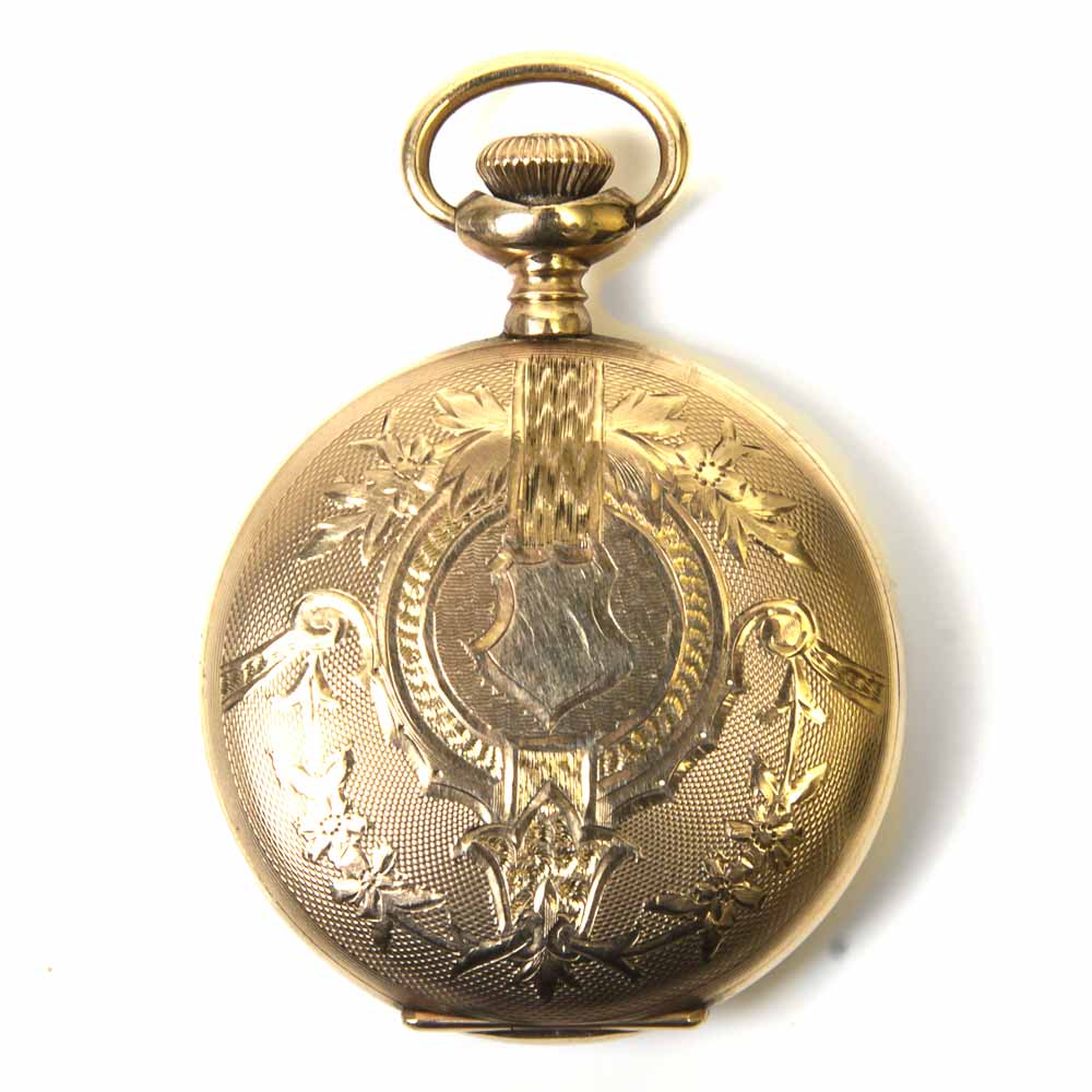 Antique Waltham 10K Gold Filled Pocket Watch