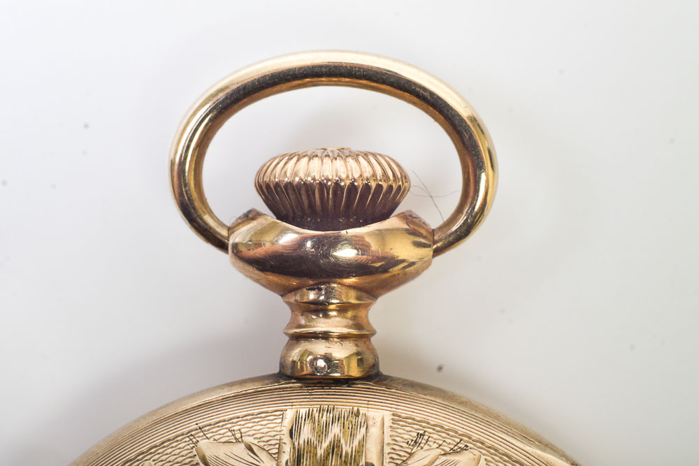 Antique Waltham 10K Gold Filled Pocket Watch