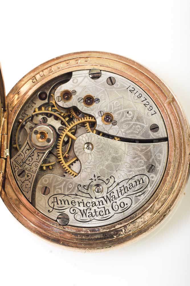 Antique Waltham 10K Gold Filled Pocket Watch