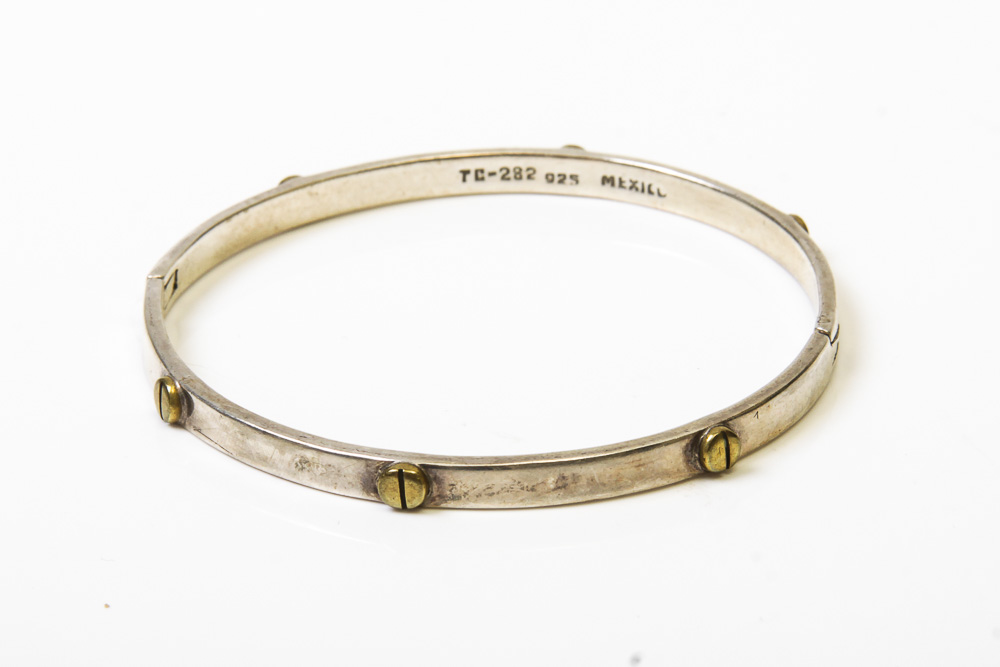 Three Sterling Silver Bracelets