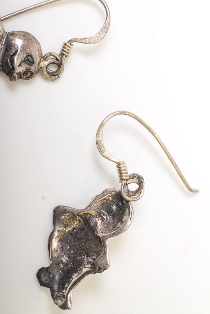 Variety of Sterling Silver Dangle Earrings