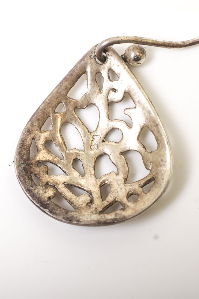 Variety of Sterling Silver Dangle Earrings