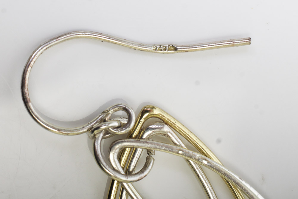 Variety of Sterling Silver Dangle Earrings