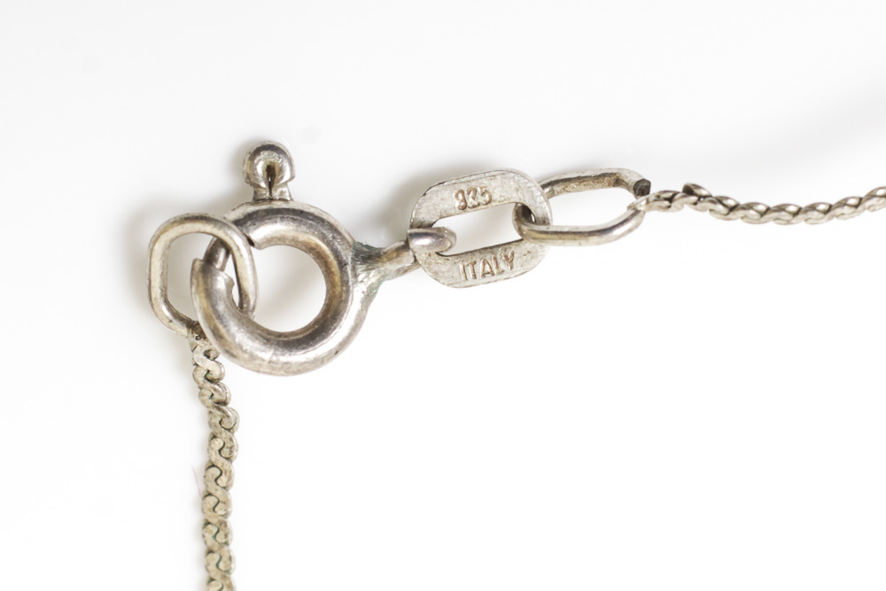 Group of Sterling Silver Necklaces