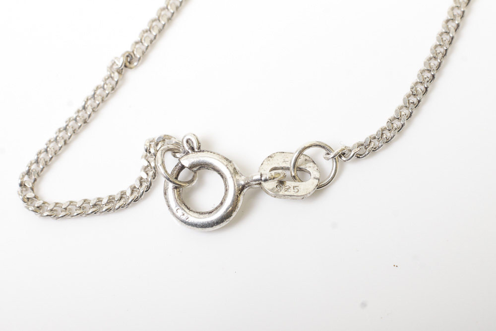 Group of Sterling Silver Necklaces