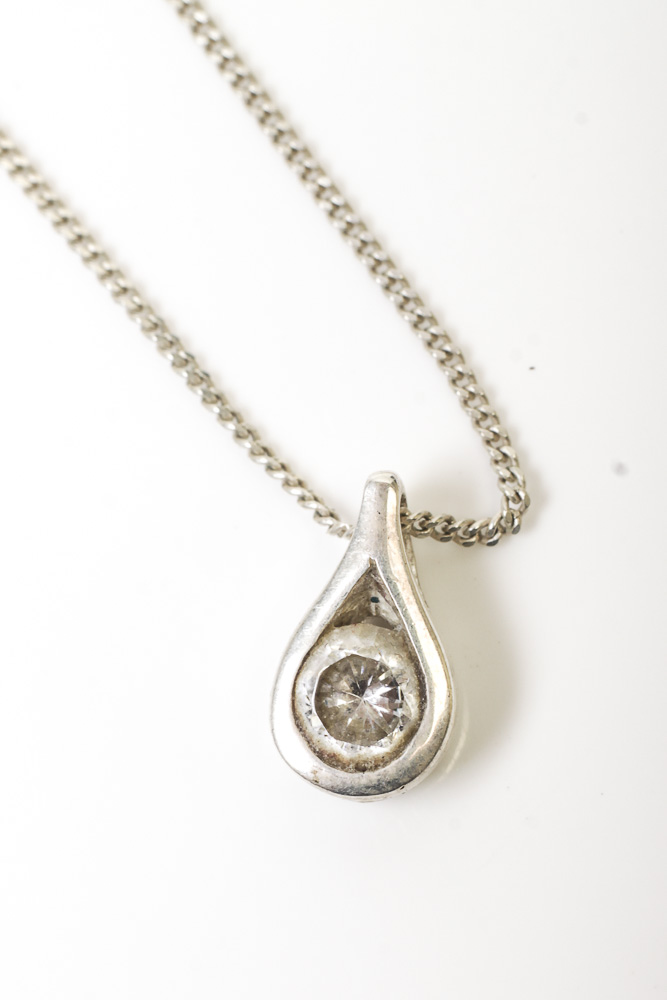 Group of Sterling Silver Necklaces