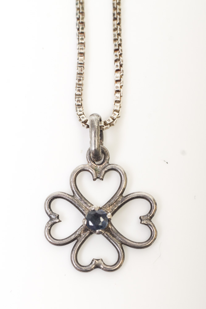 Group of Sterling Silver Necklaces