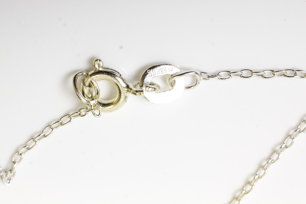 Group of Sterling Silver Heart Necklaces