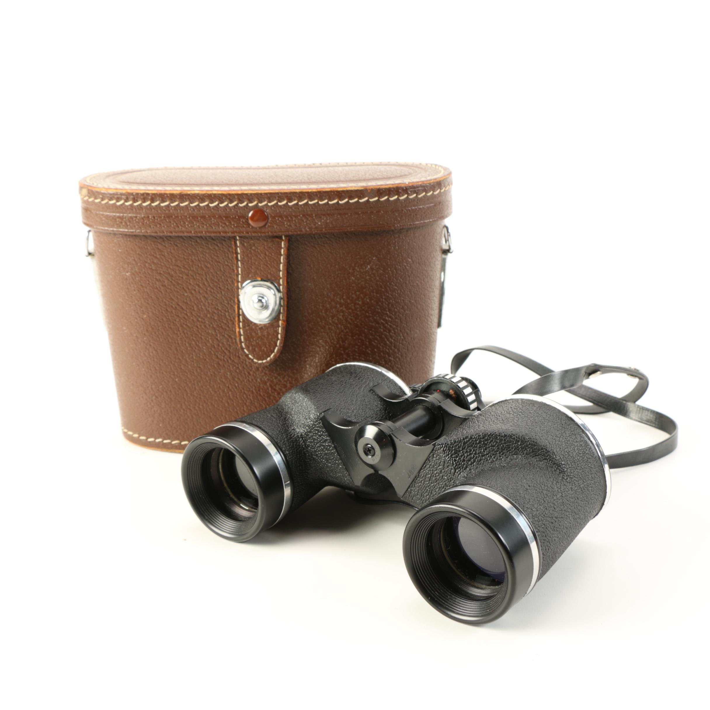 Empire Binoculars with Leather Case