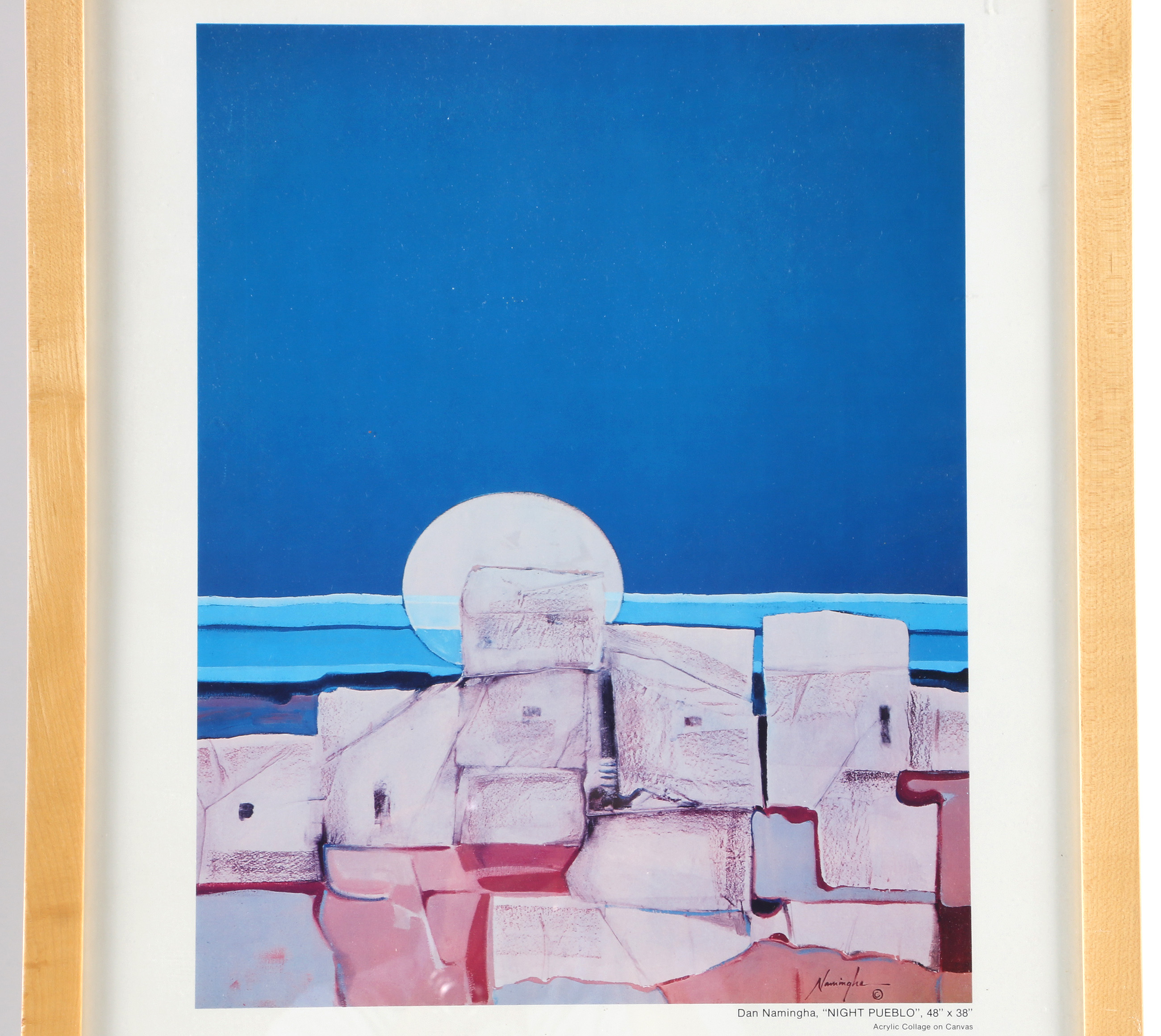 Dan Namingha Solo Exhibition Poster