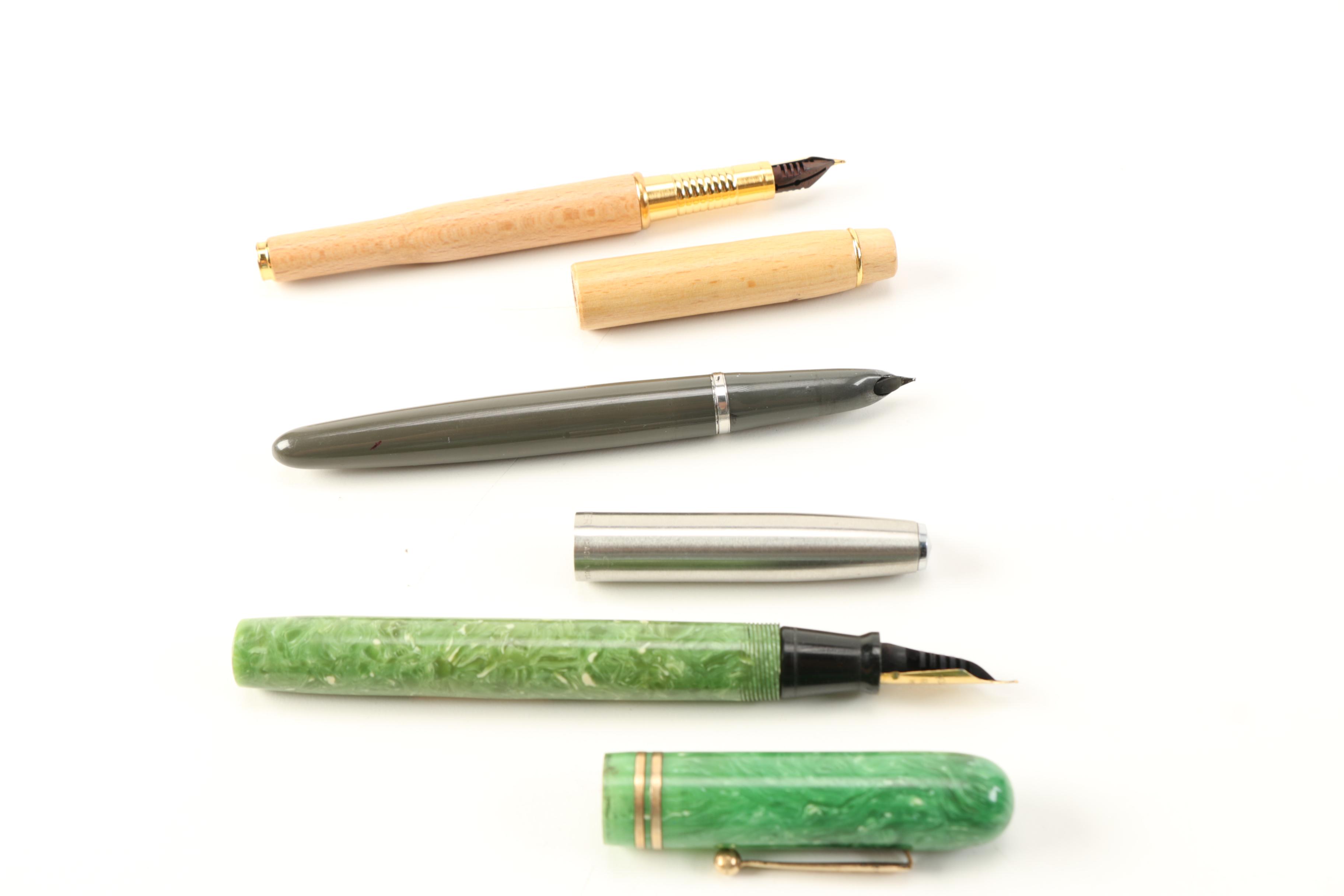 Assorted Calligraphy Pen, Mechanical Pencils, and Twist Pens