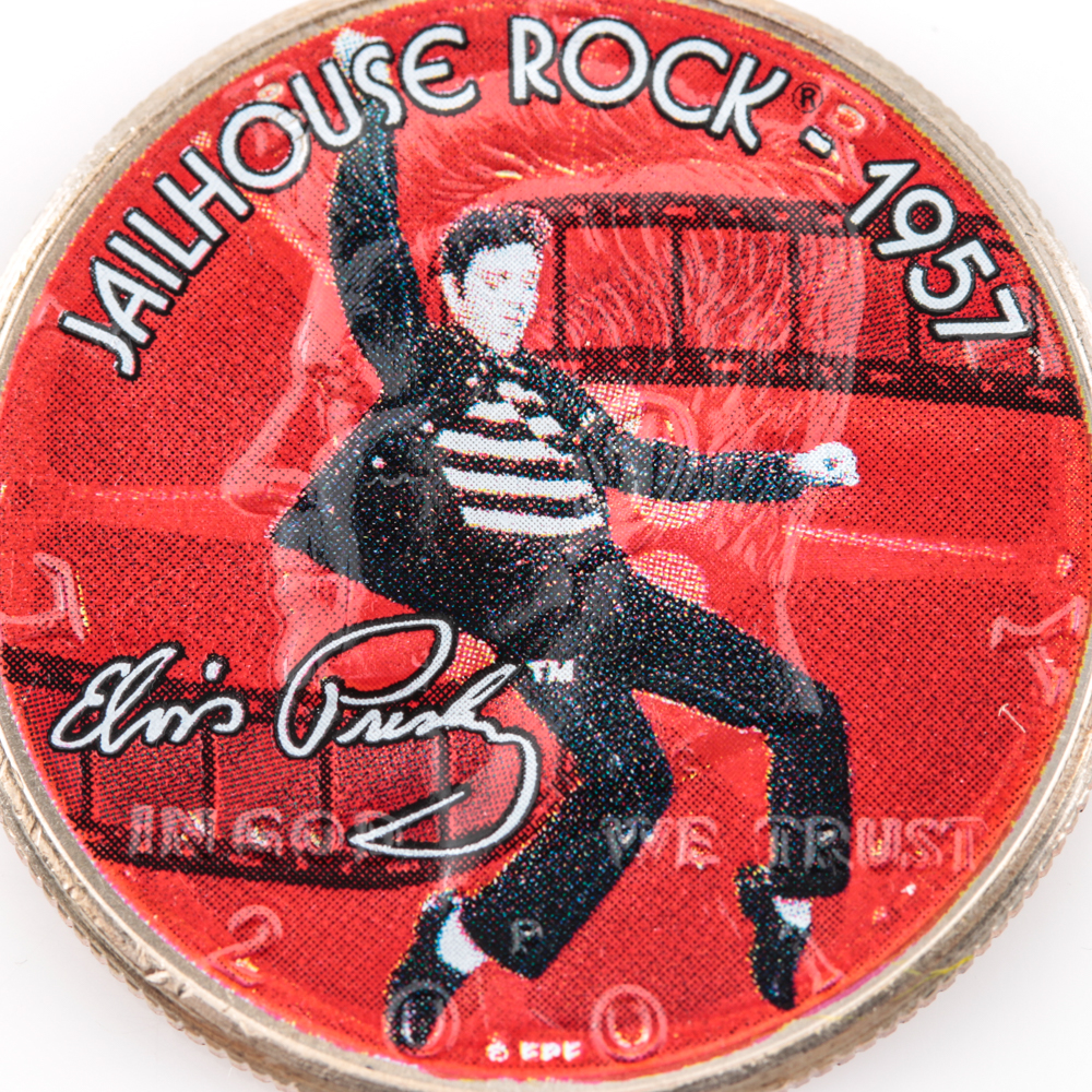 Four Elvis Presley-Related Coins