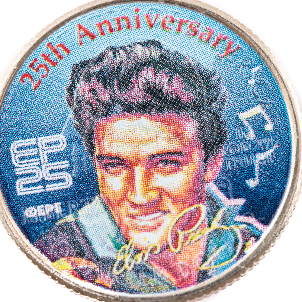 Four Elvis Presley-Related Coins