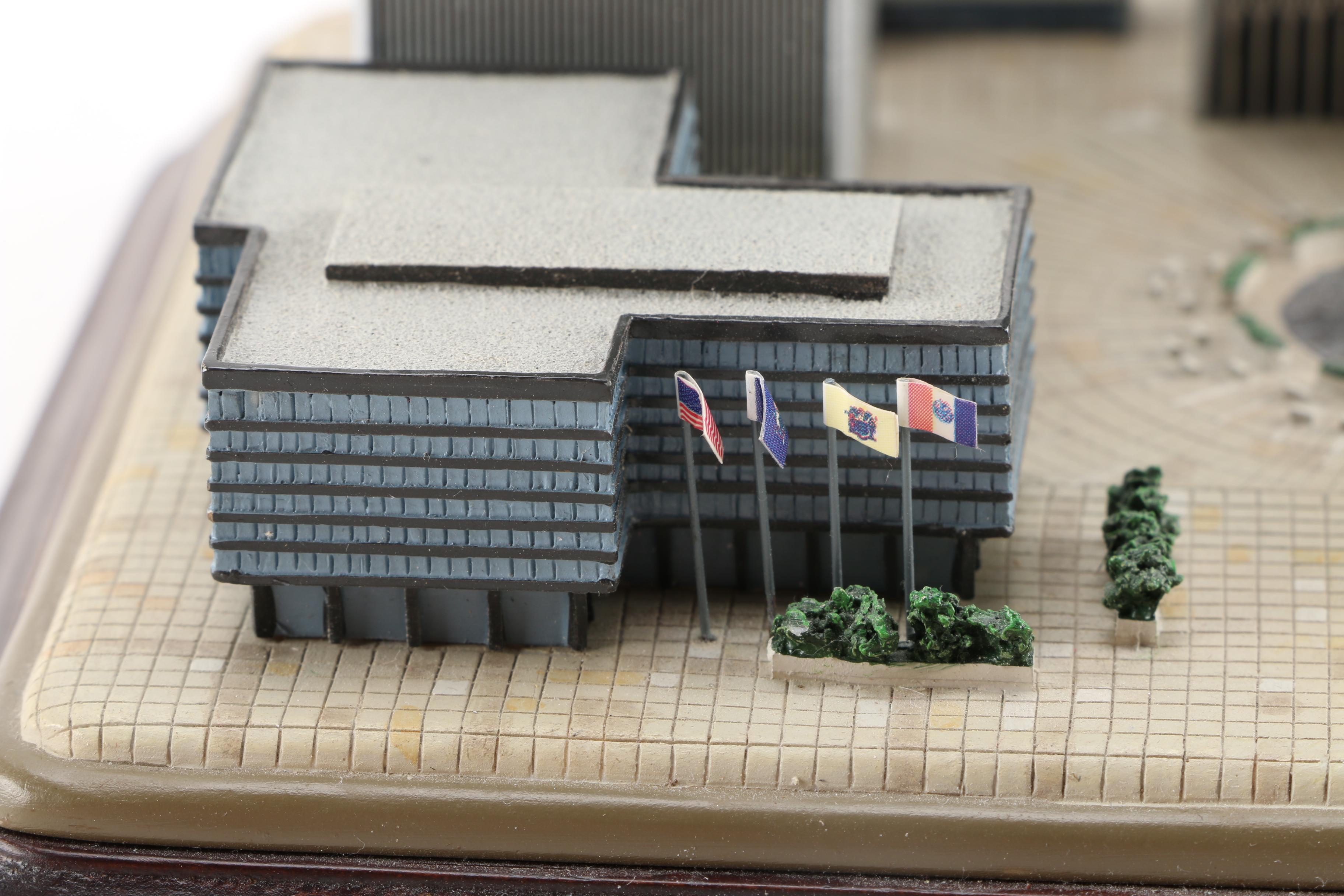 Twin Towers Commemorative Model
