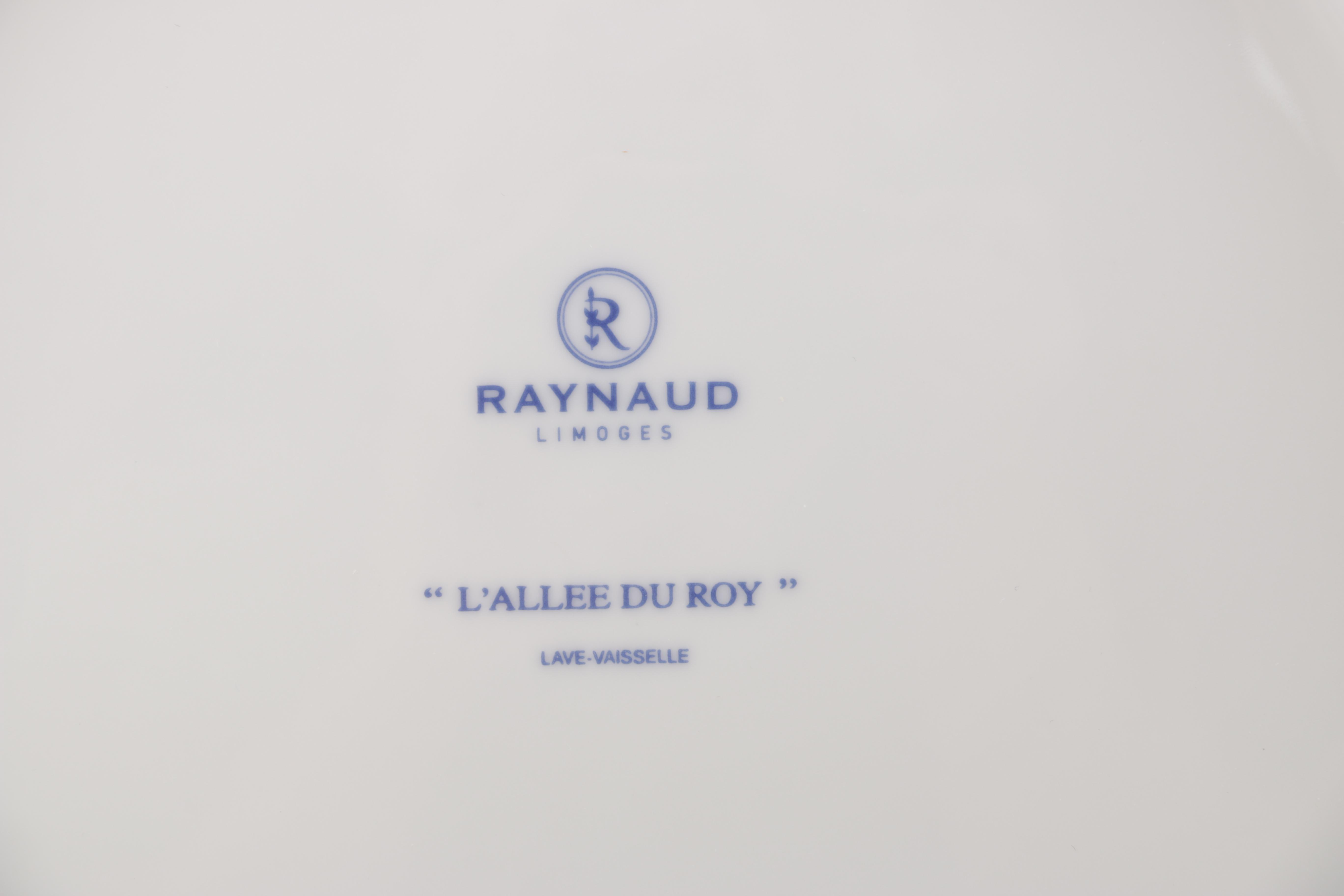 Raynaud Limoges "L'Allee du Roy" China Set