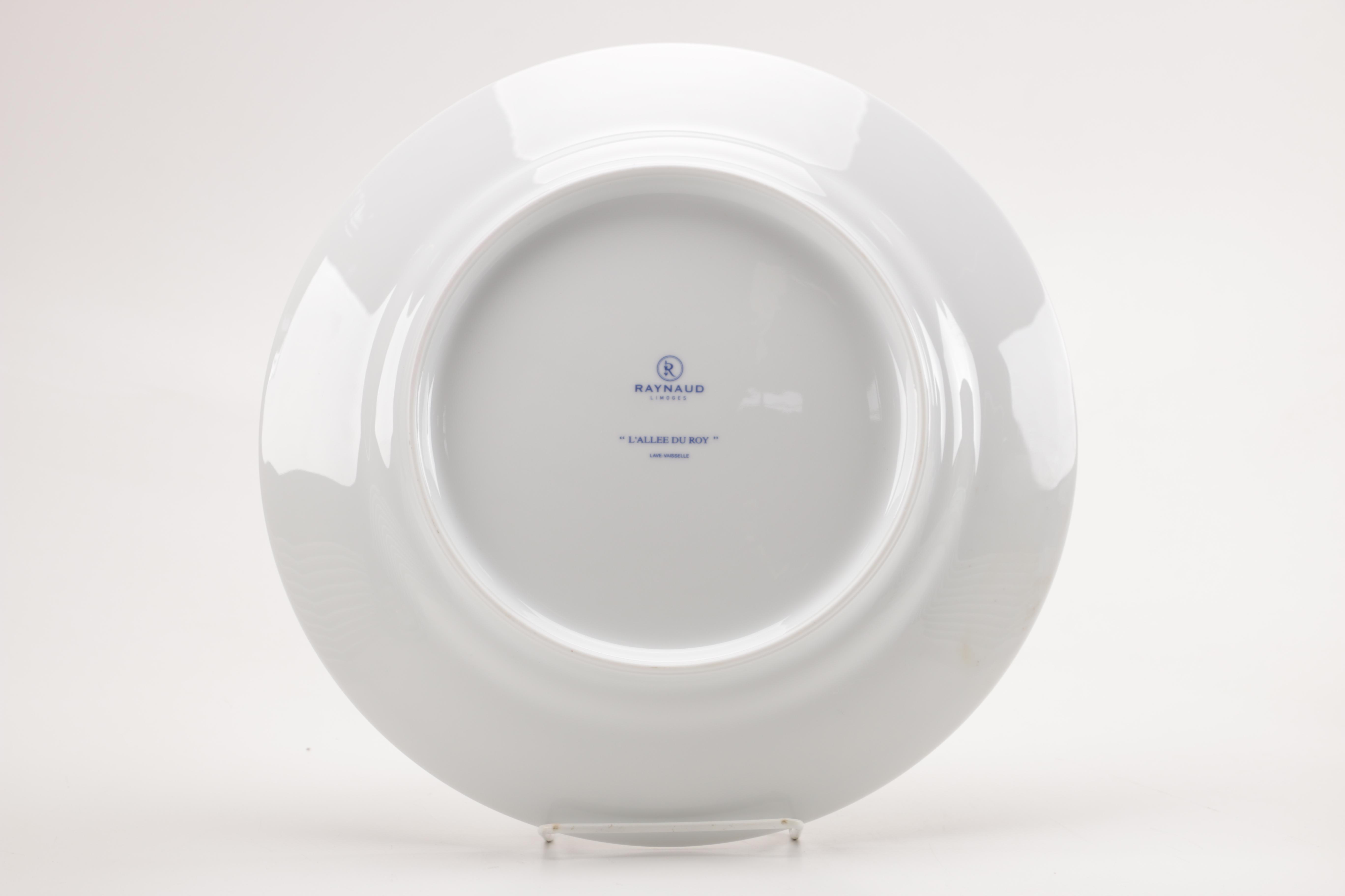 Raynaud Limoges "L'Allee du Roy" China Set