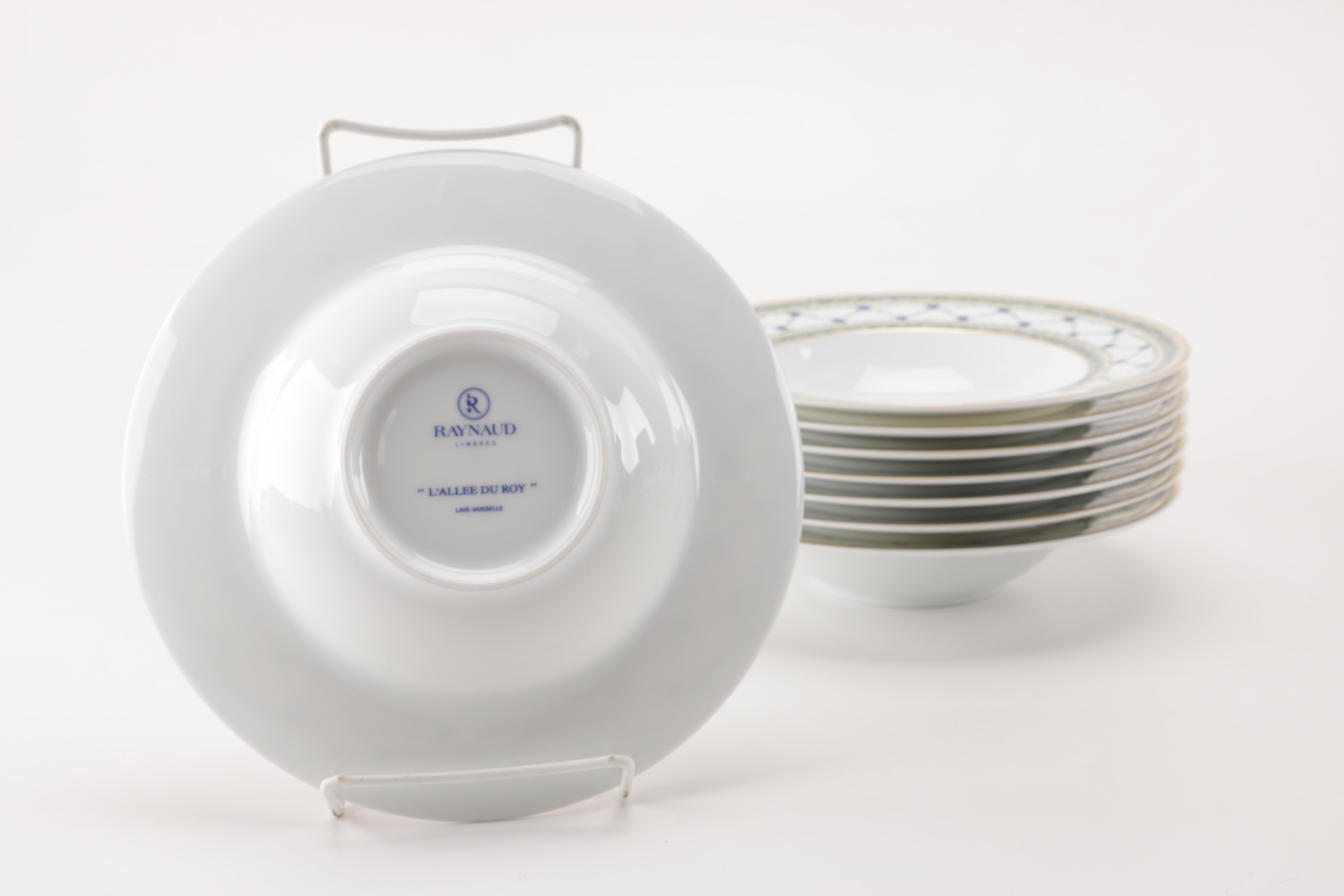 Raynaud Limoges "L'Allee du Roy" China Set