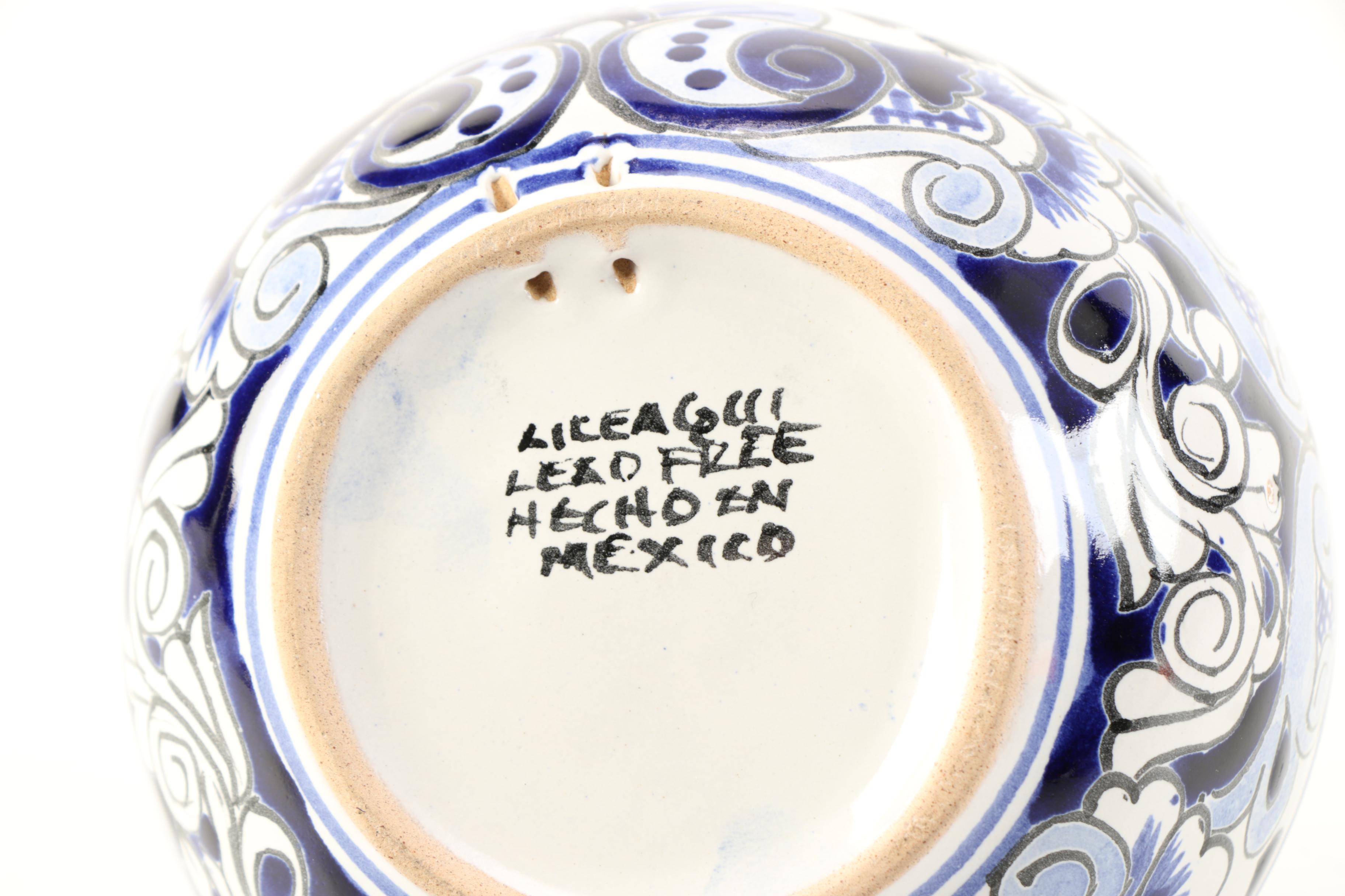 Hand-Painted Mexican Ceramic Tableware
