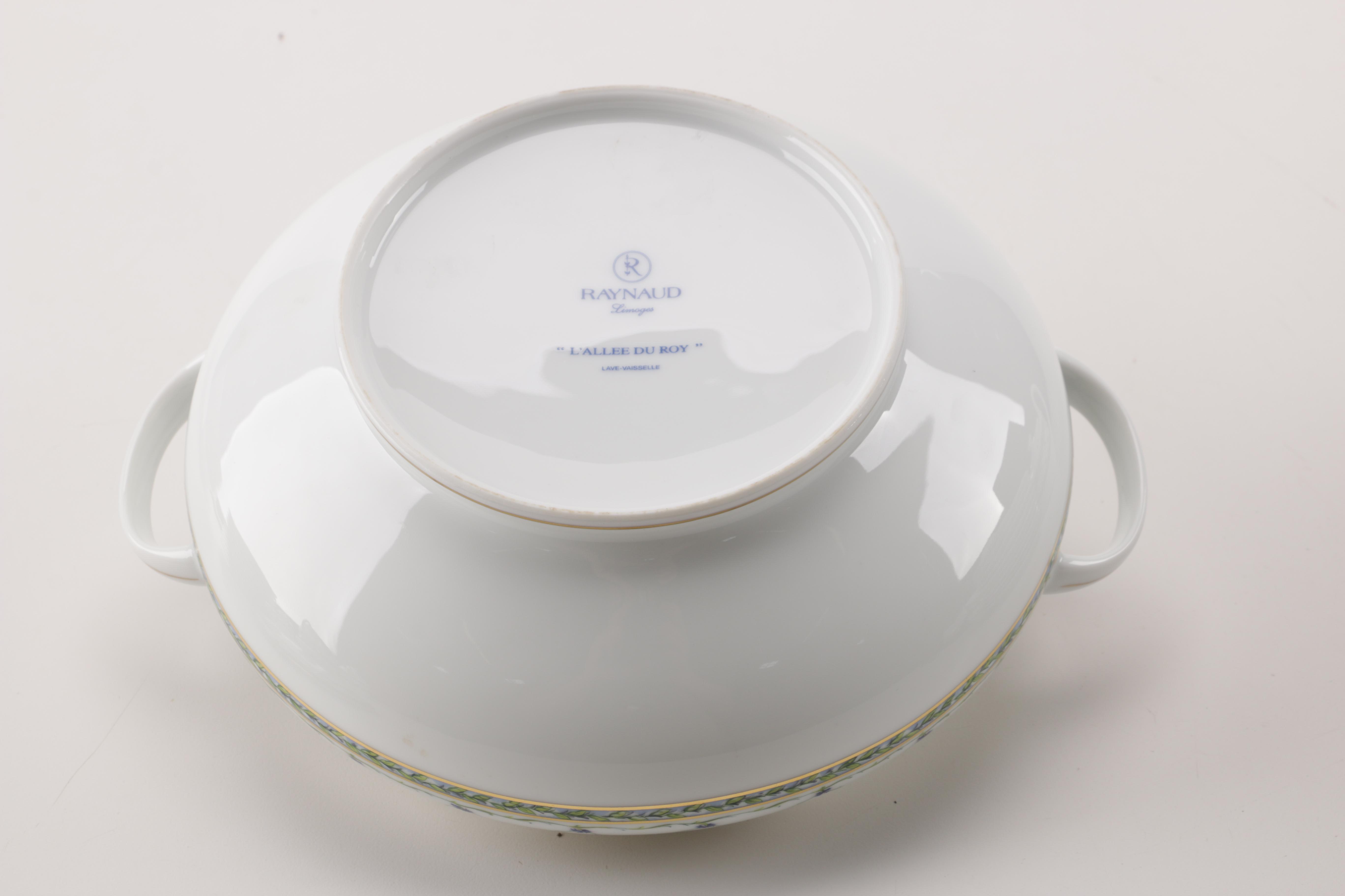 Raynaud Limoges "L'Allee du Roy" China Set