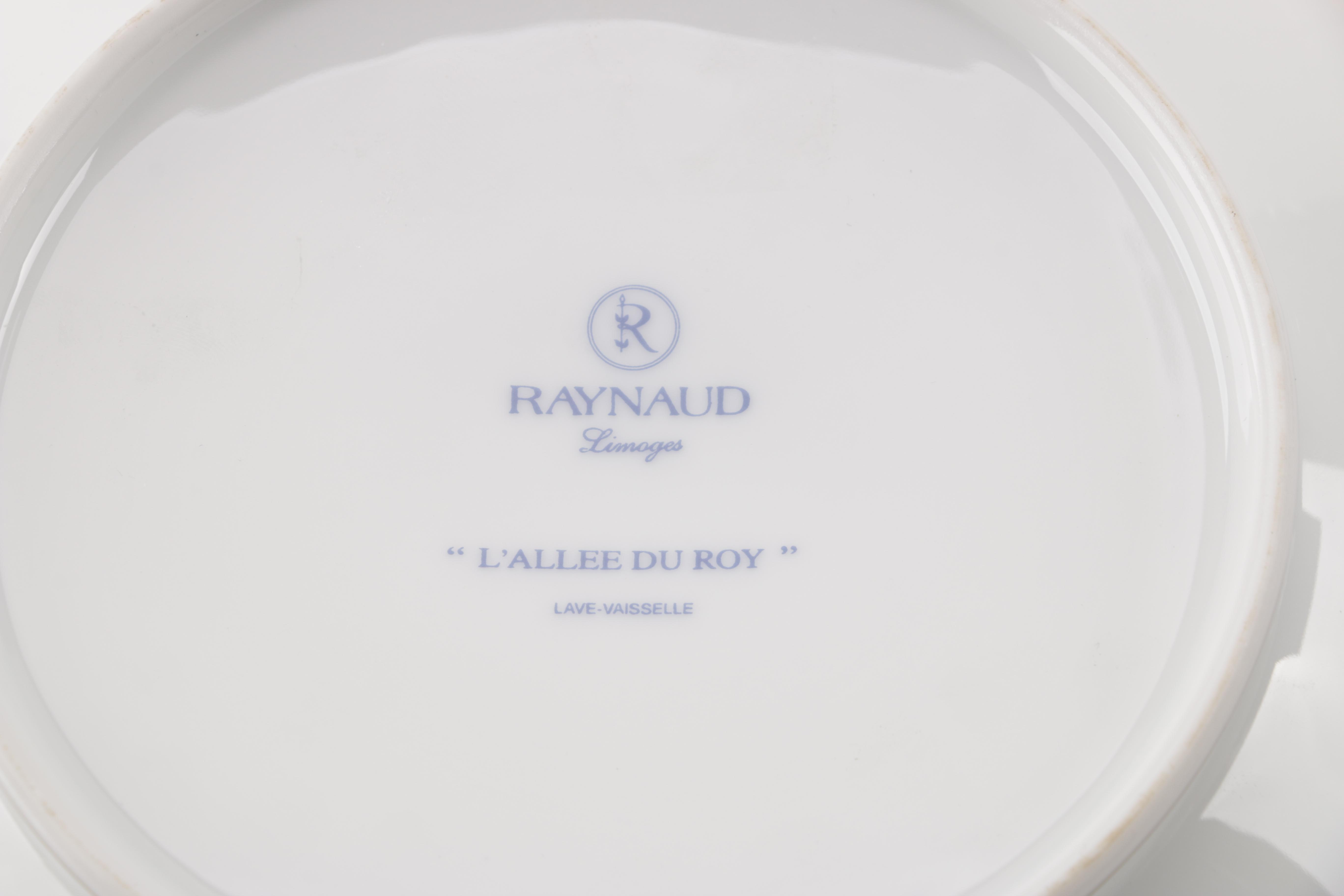 Raynaud Limoges "L'Allee du Roy" China Set