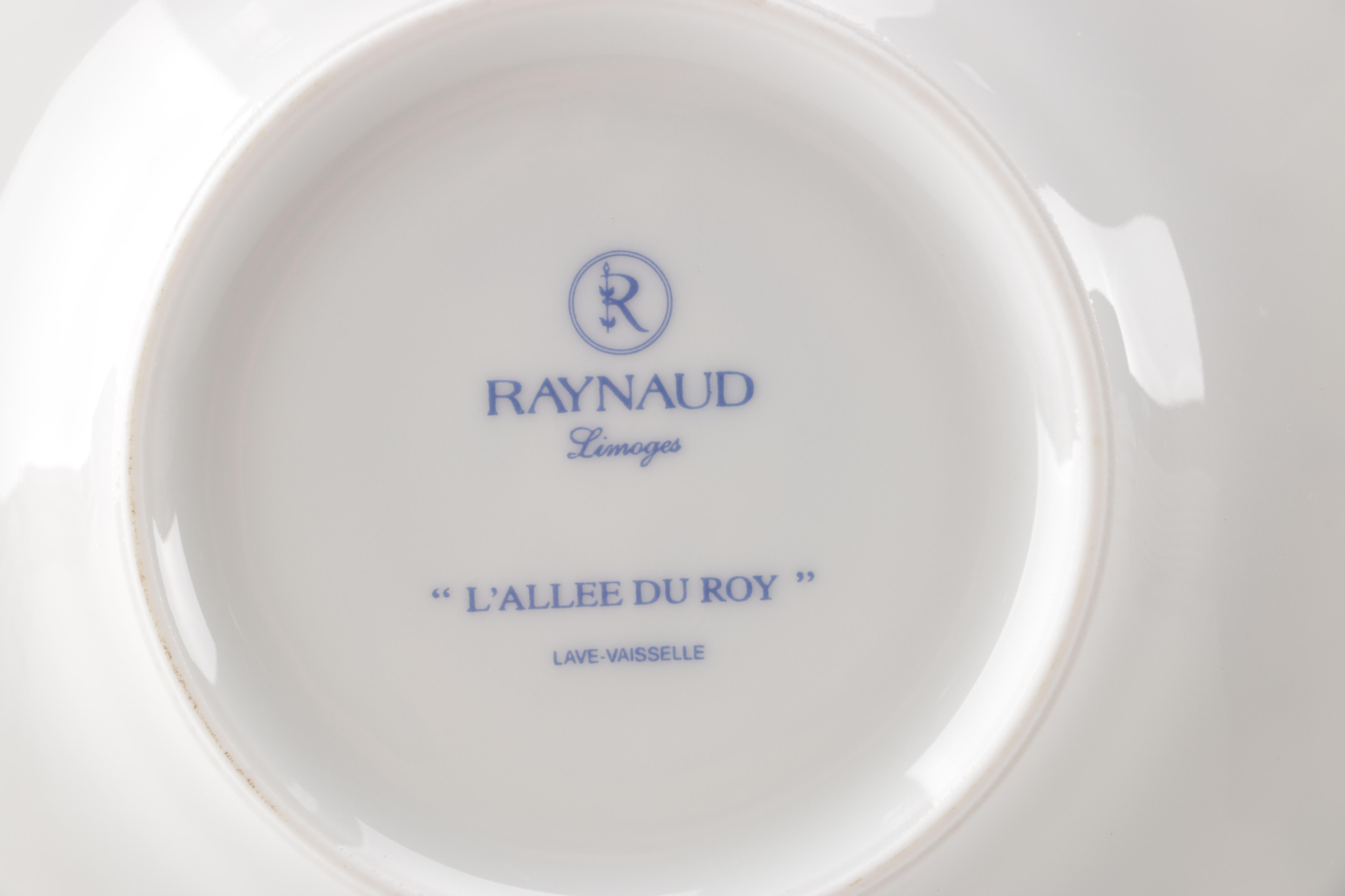 Raynaud Limoges "L'Allee du Roy" China Set