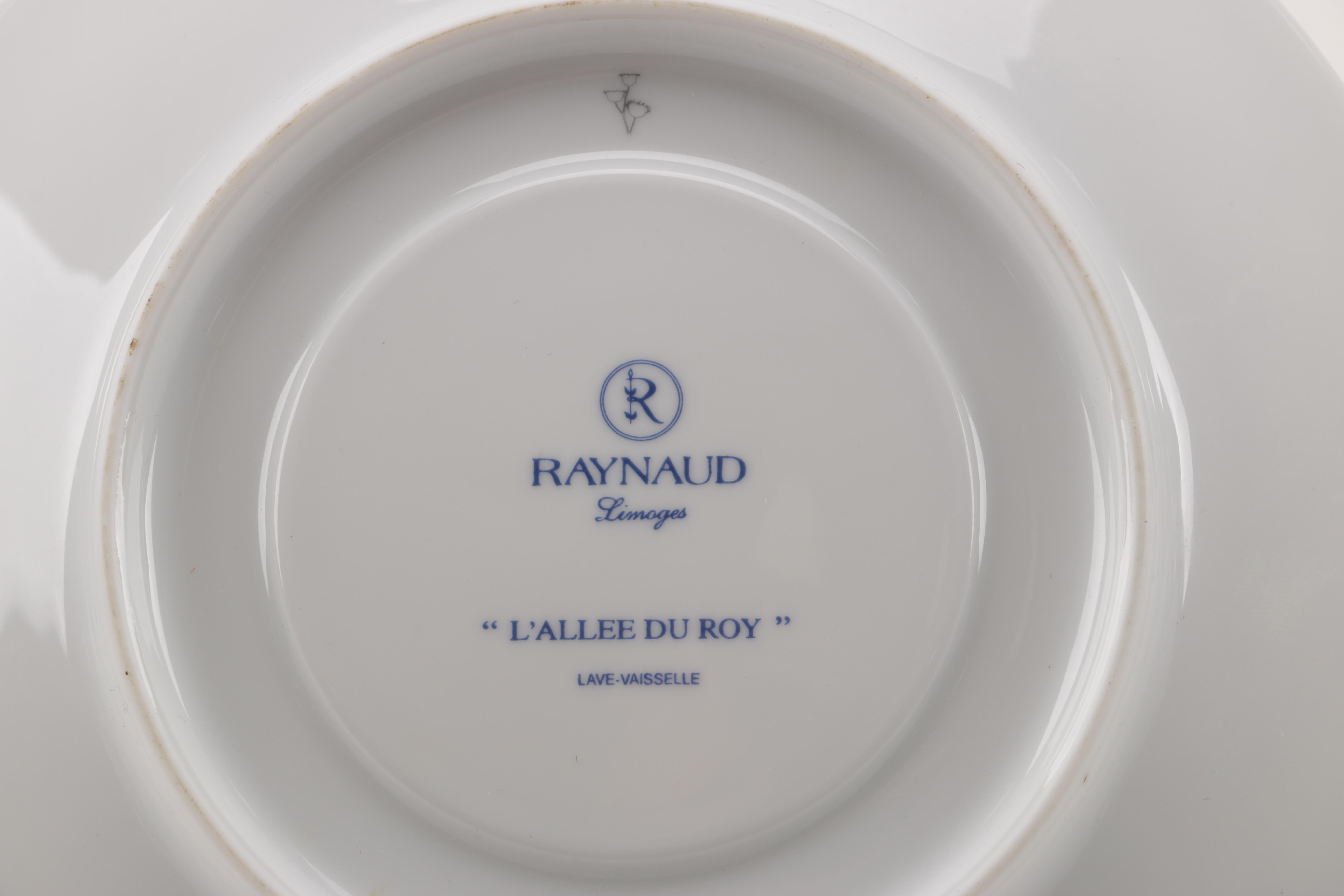 Raynaud Limoges "L'Allee du Roy" China Set