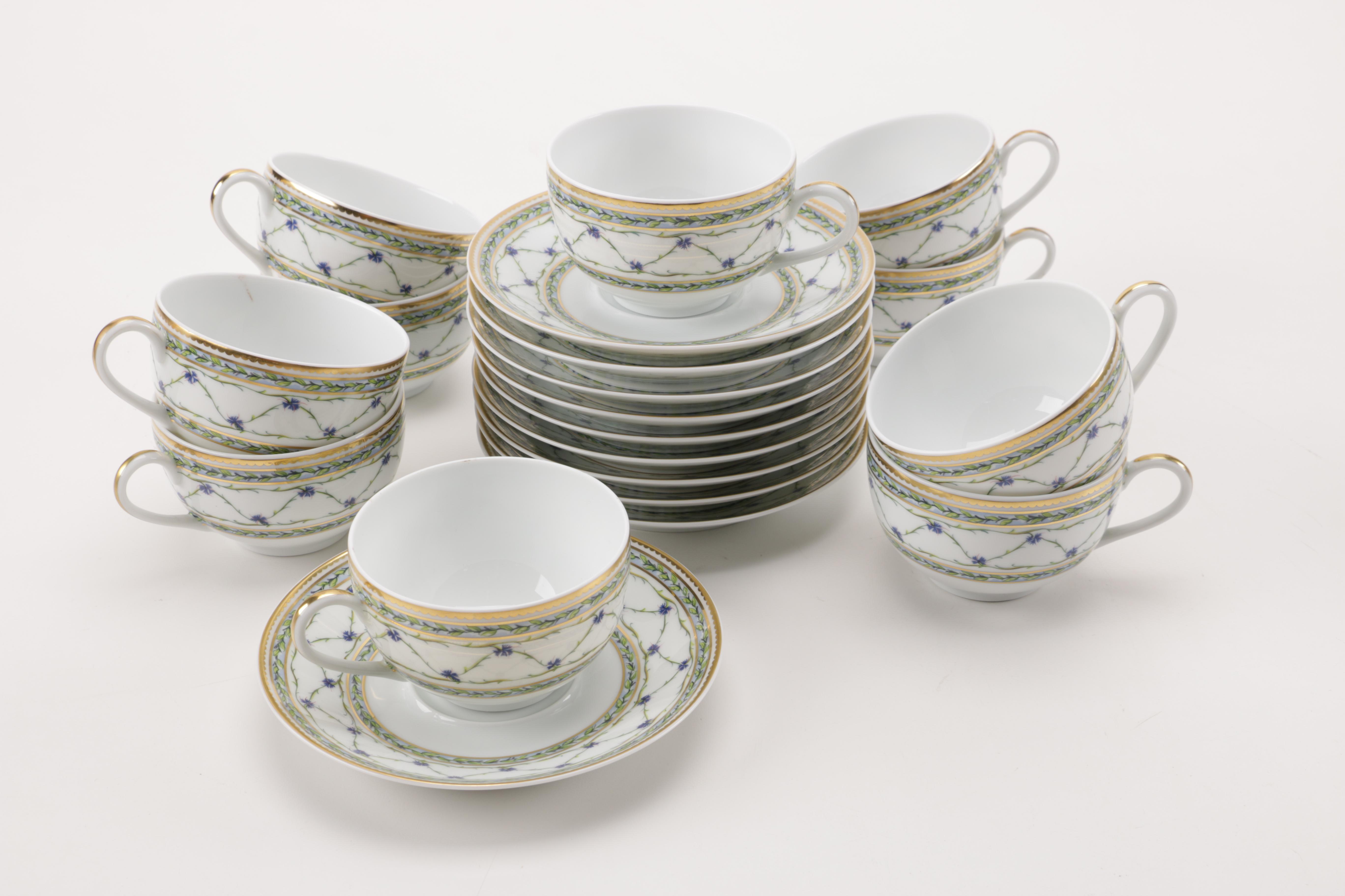 Raynaud Limoges "L'Allee du Roy" China Set