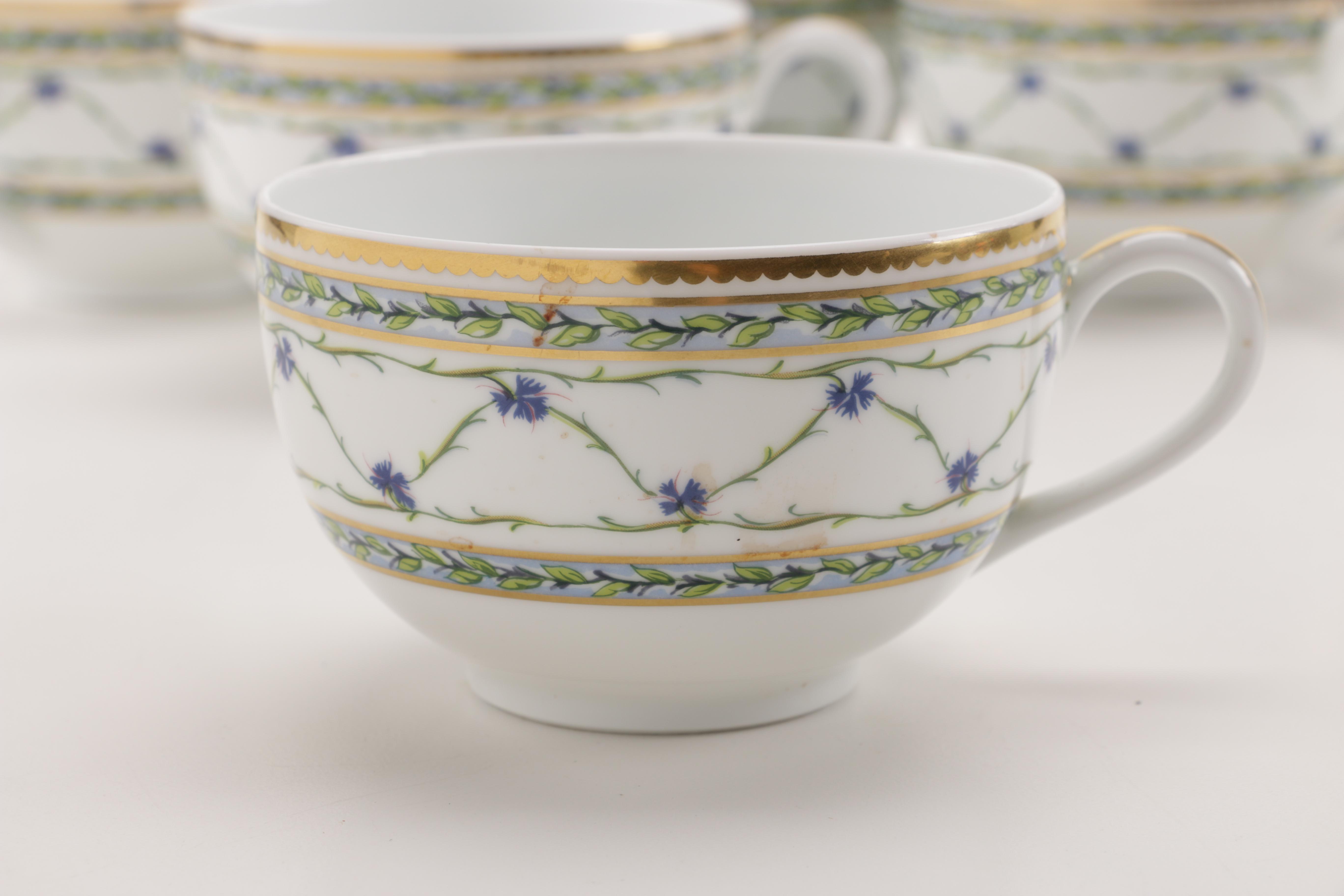 Raynaud Limoges "L'Allee du Roy" China Set