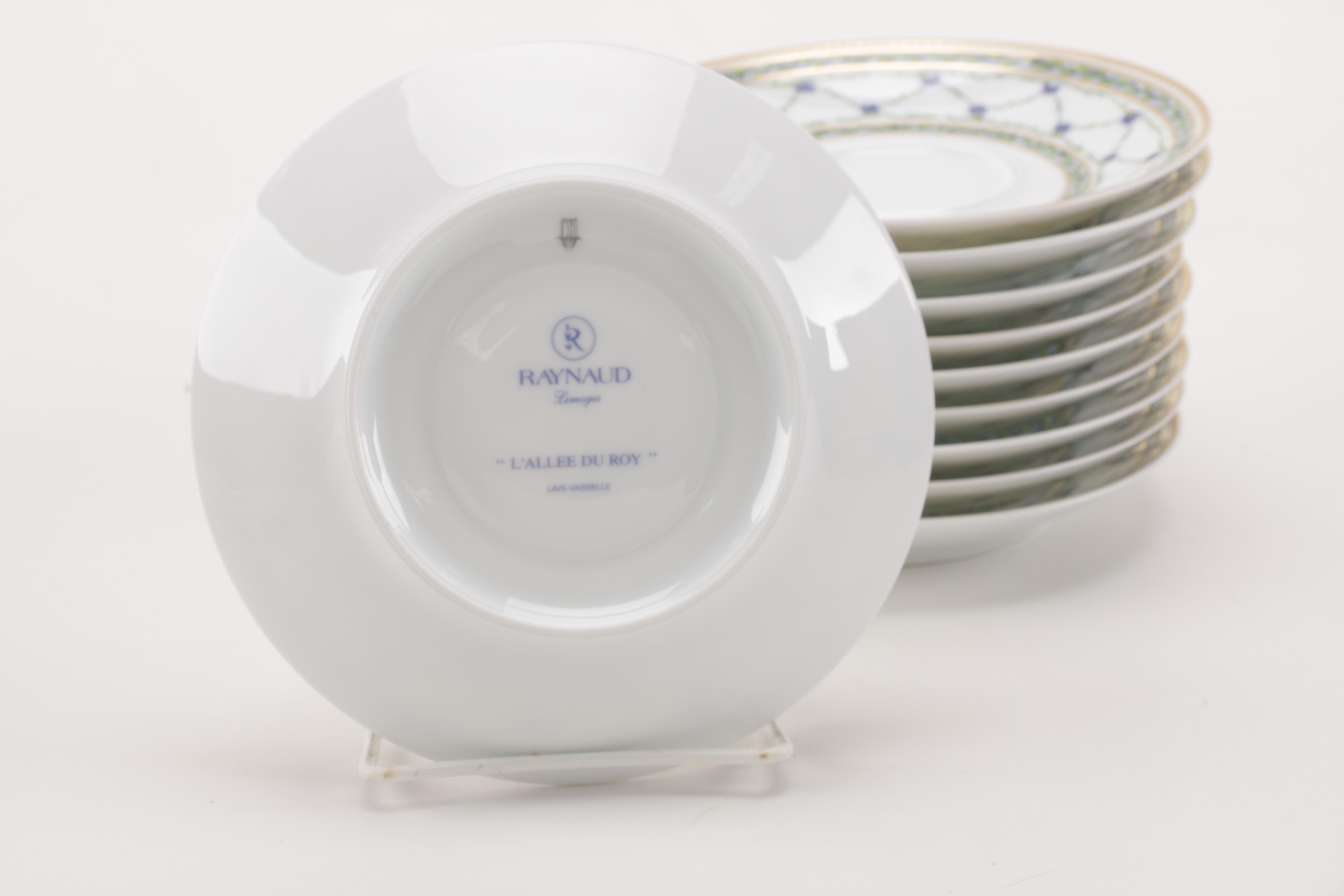 Raynaud Limoges "L'Allee du Roy" China Set