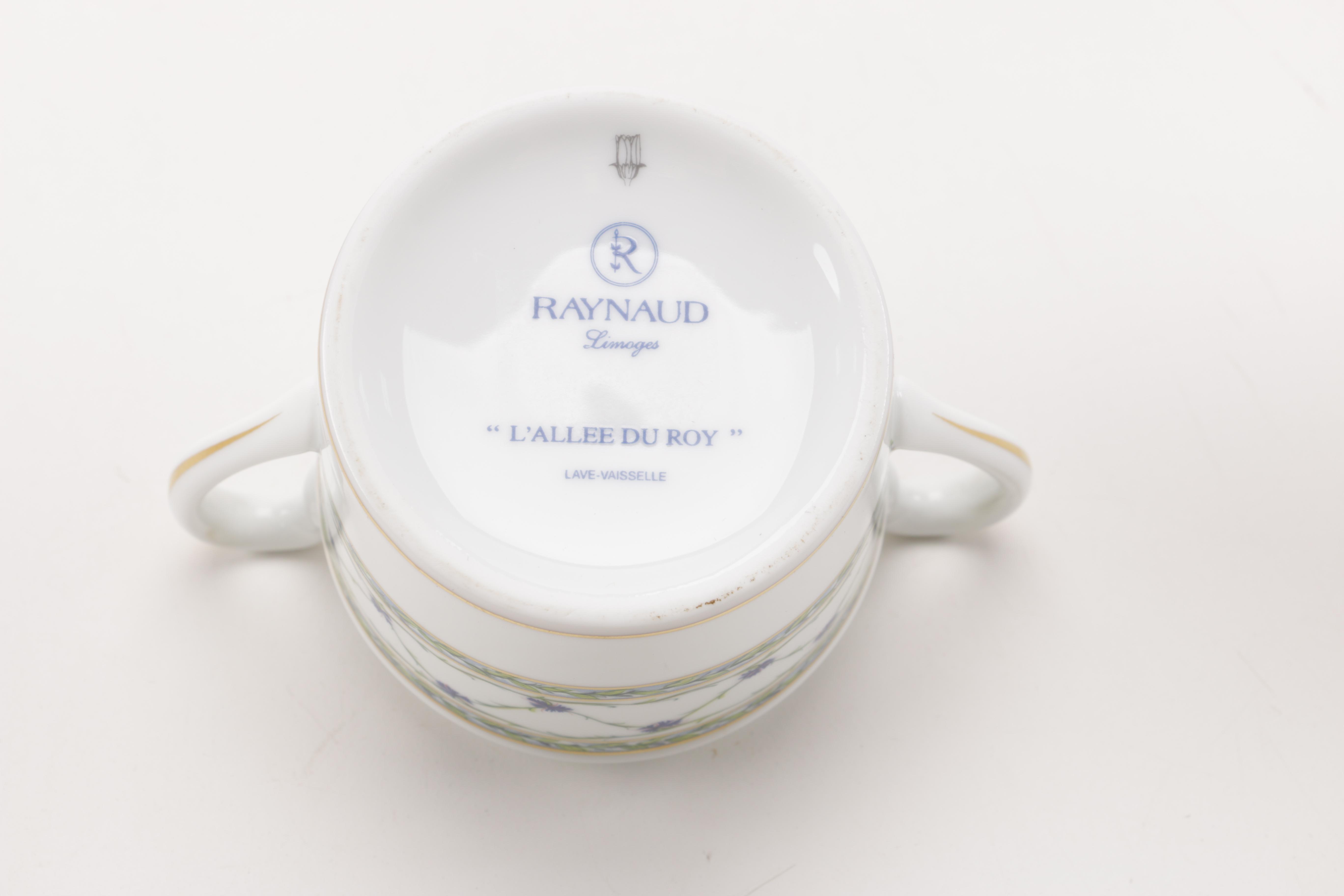 Raynaud Limoges "L'Allee du Roy" China Set