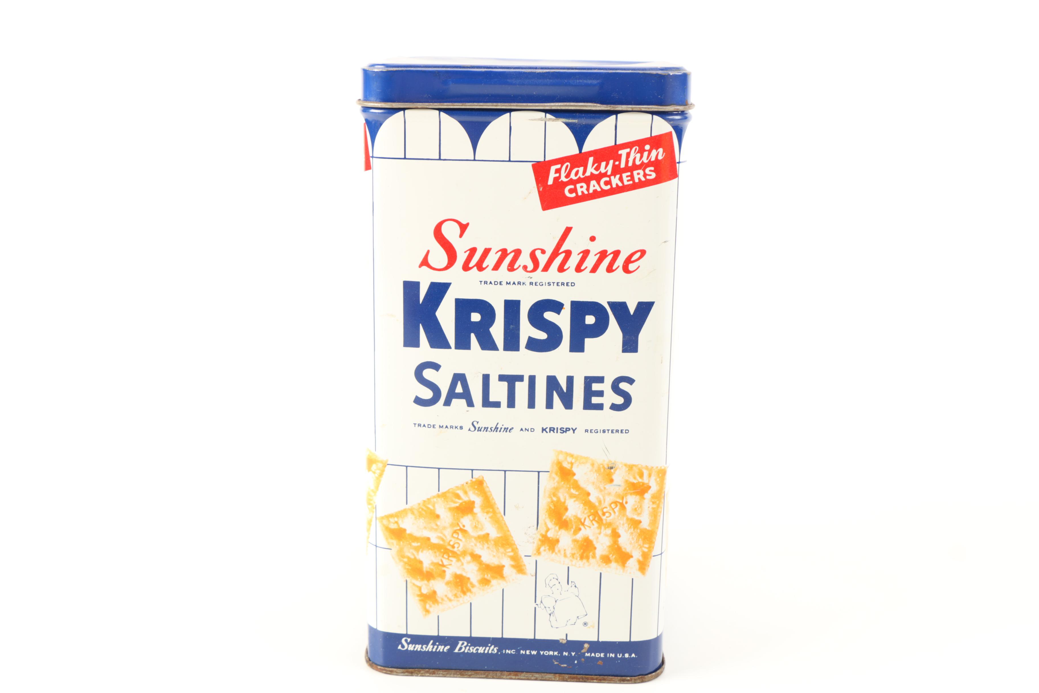 Vintage Tins and Planters Nut Dispenser