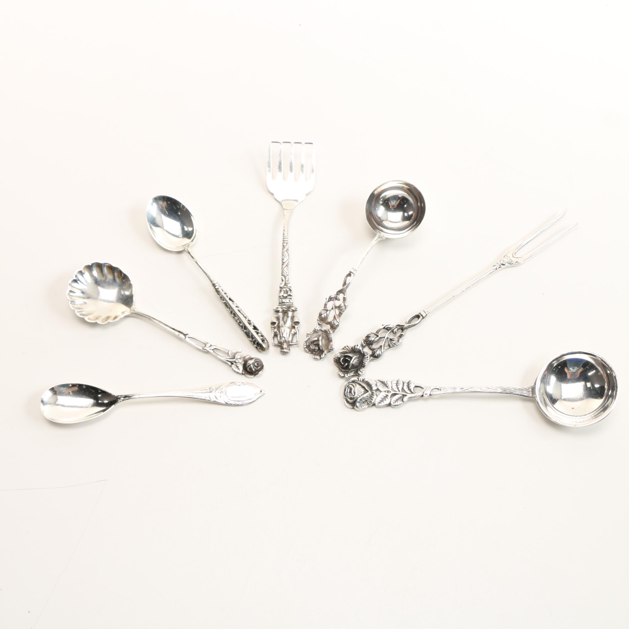 800 Silver Flatware Featuring Antiko