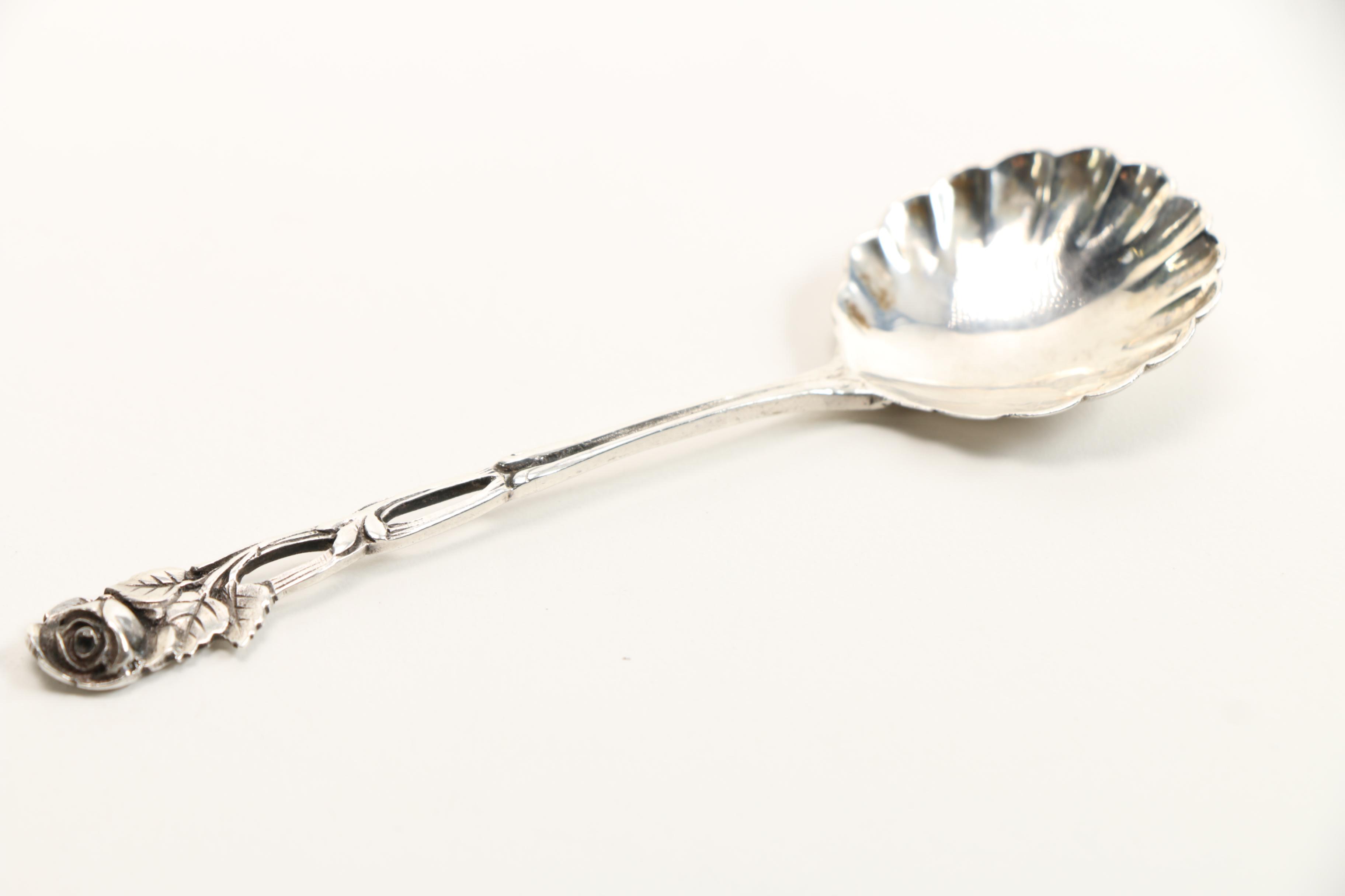 800 Silver Flatware Featuring Antiko