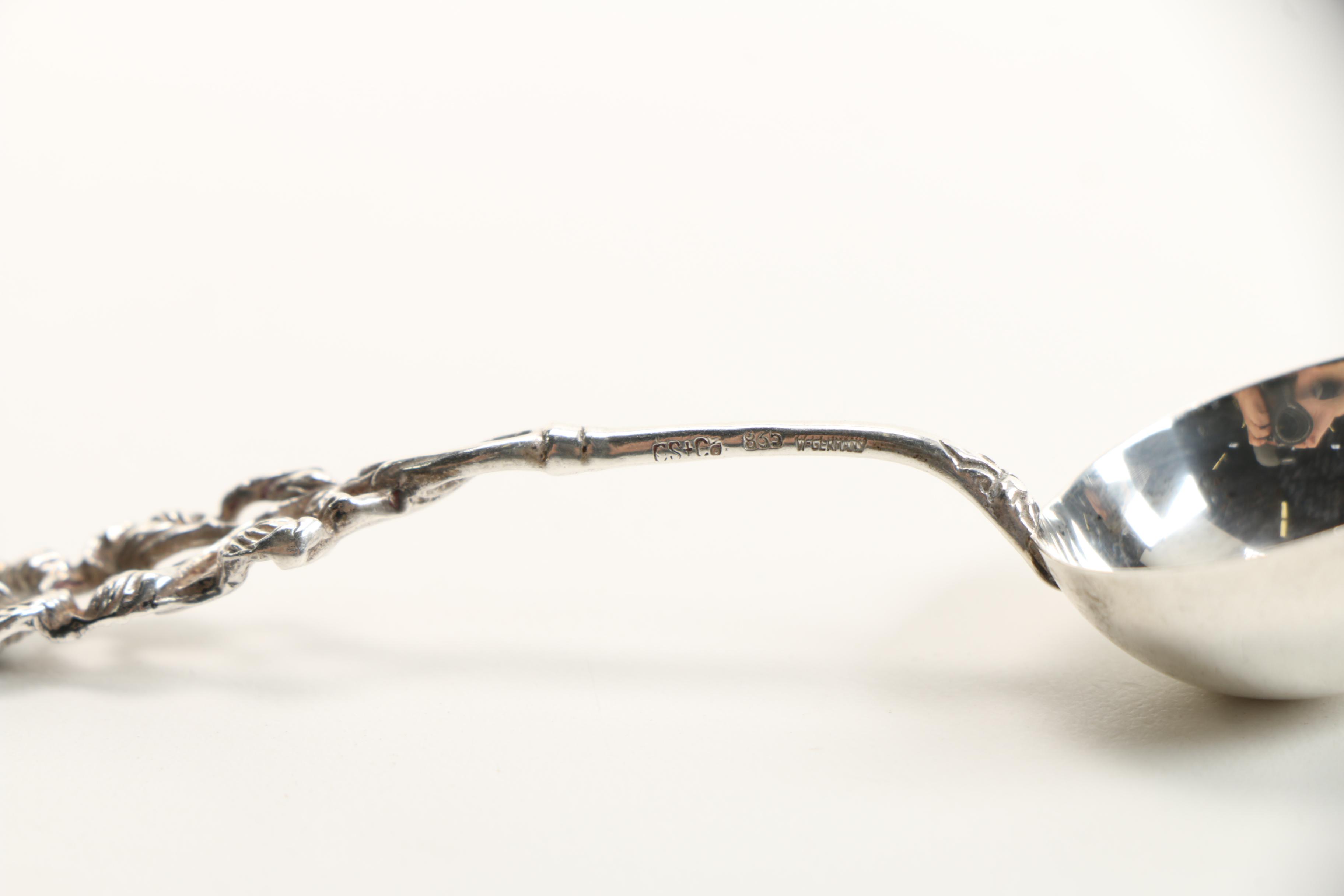 800 Silver Flatware Featuring Antiko