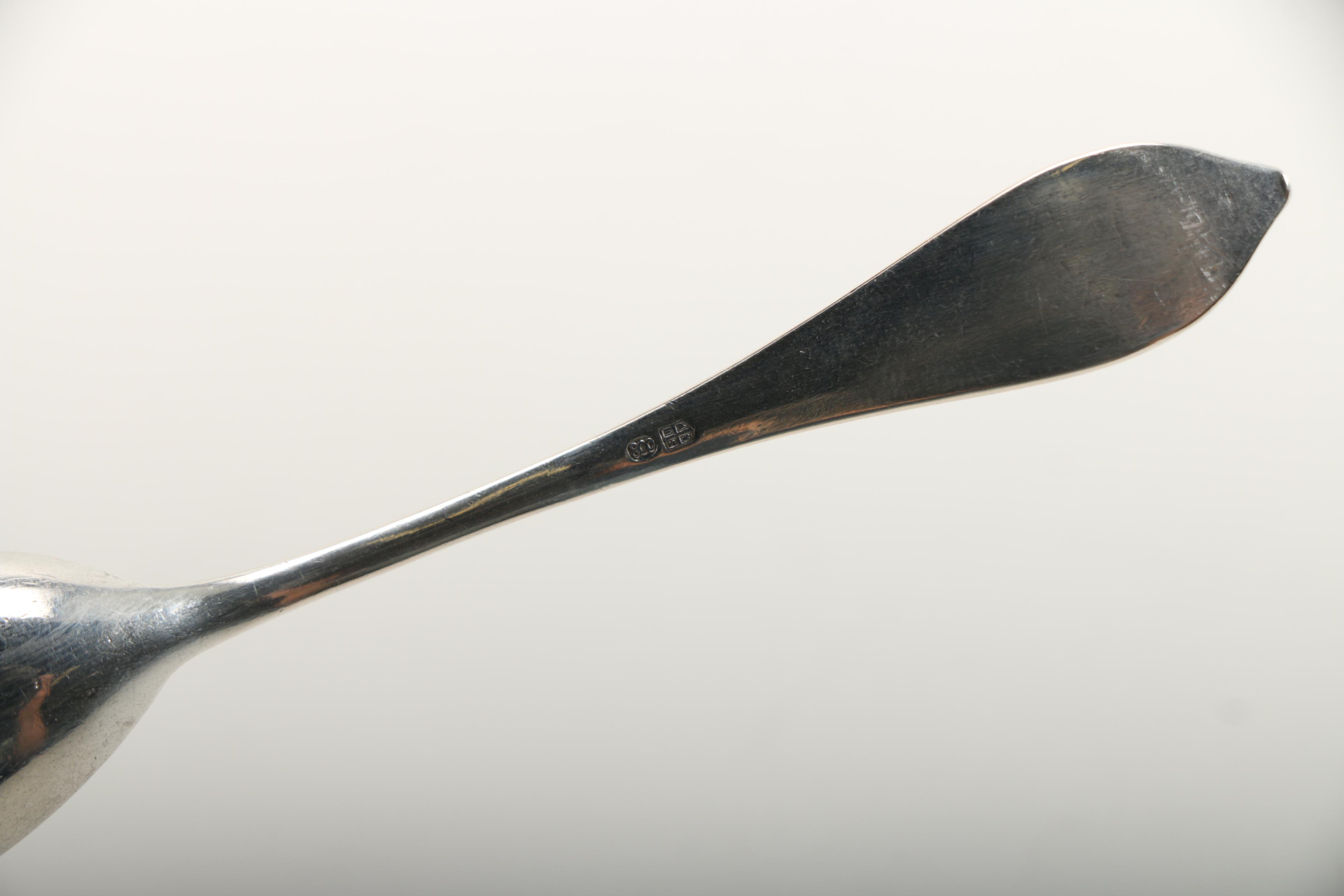 800 Silver Flatware Featuring Antiko