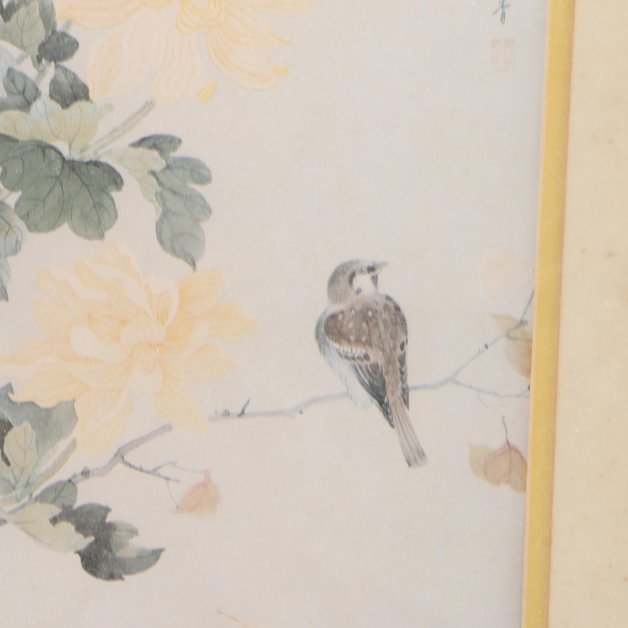 Offset Lithograph on Paper After Tong Shiang Chang of Nature