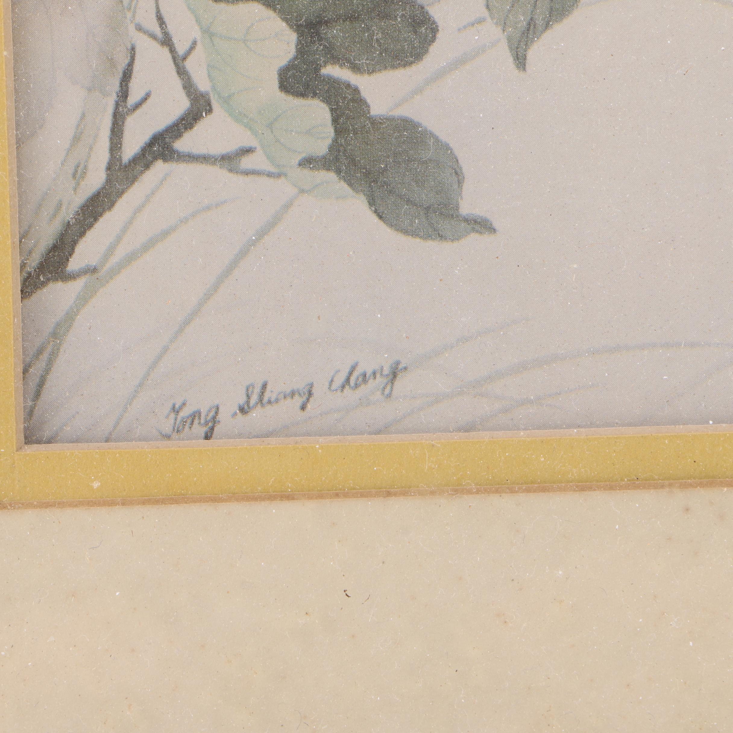 Offset Lithograph on Paper After Tong Shiang Chang of Nature